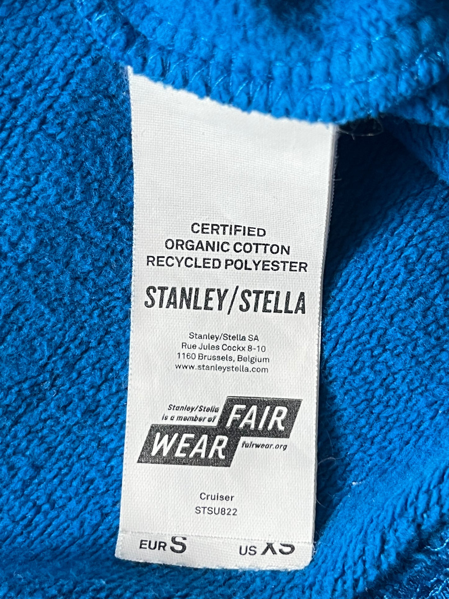 Sweat à capuche bleu ATNT PARIS - S