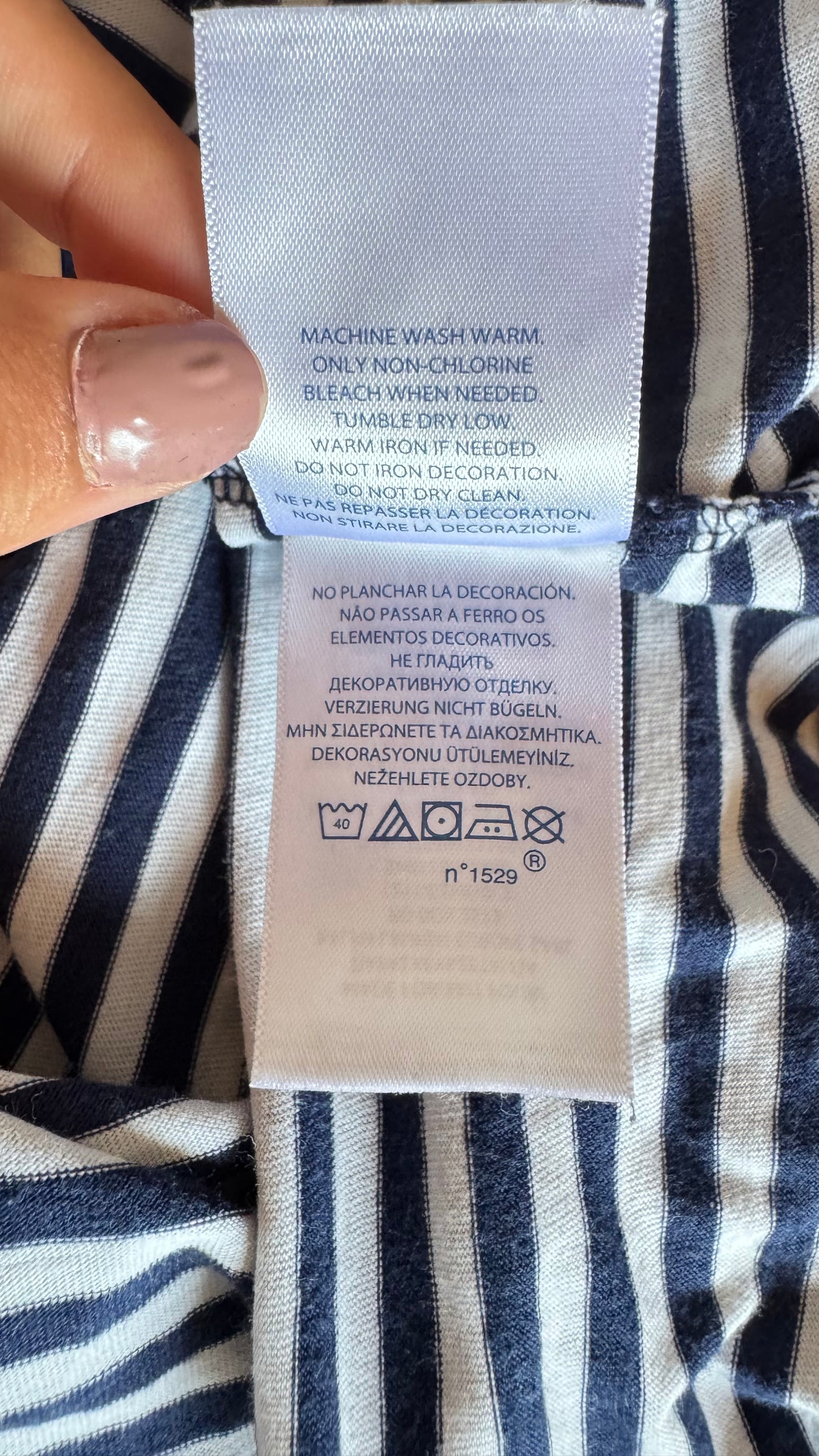 T-shirt marinière Ralph Lauren - S homme - M/L femme
