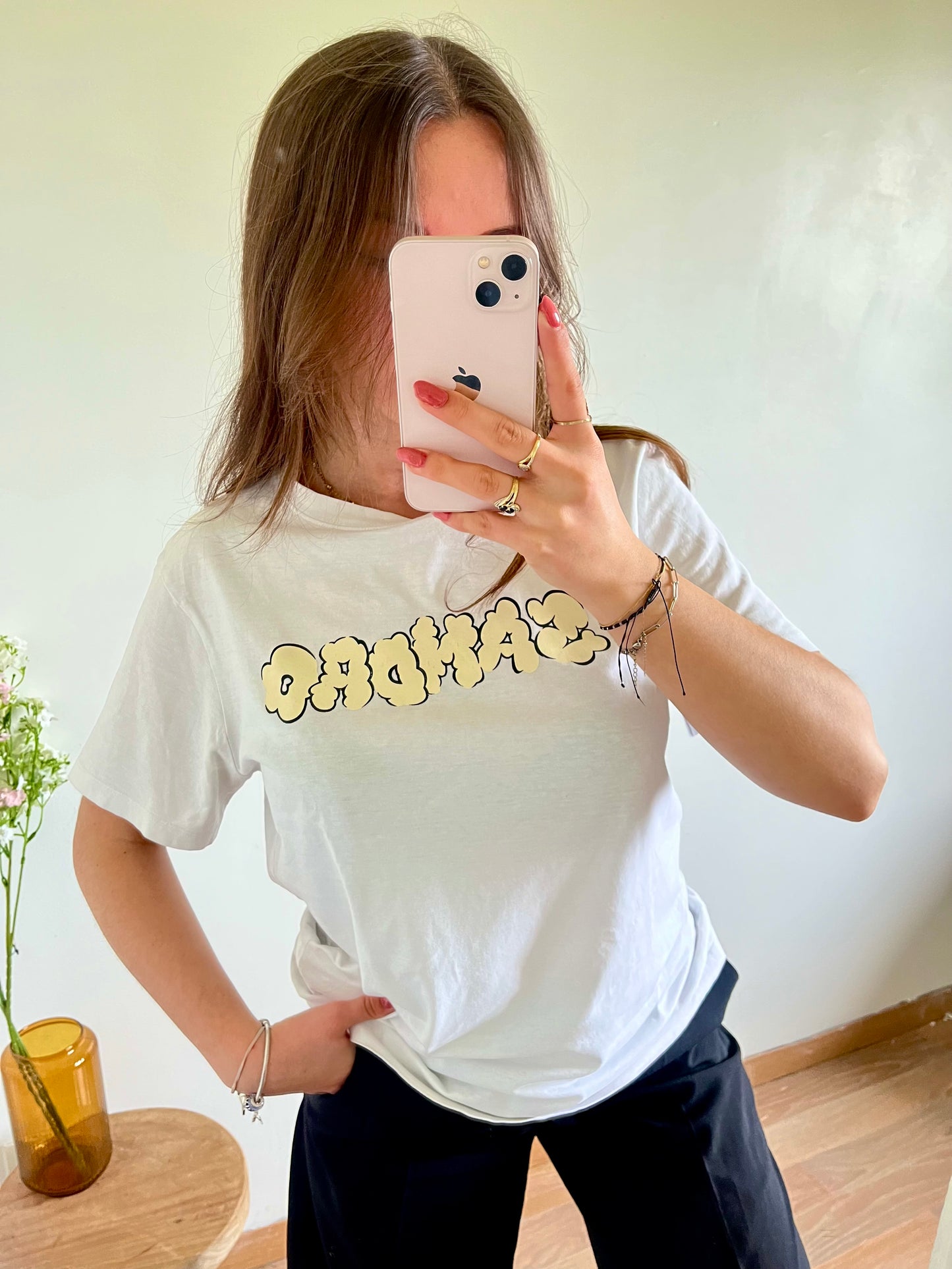 T-shirt blanc Sandro - M