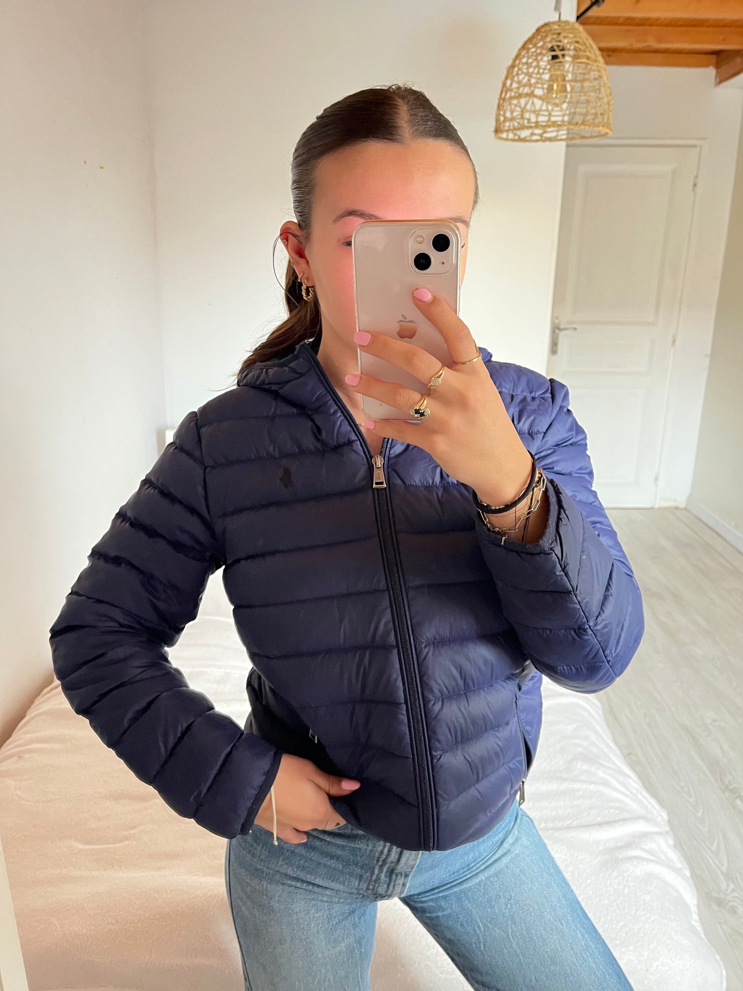 Doudoune bleu marine Ralph Lauren - S