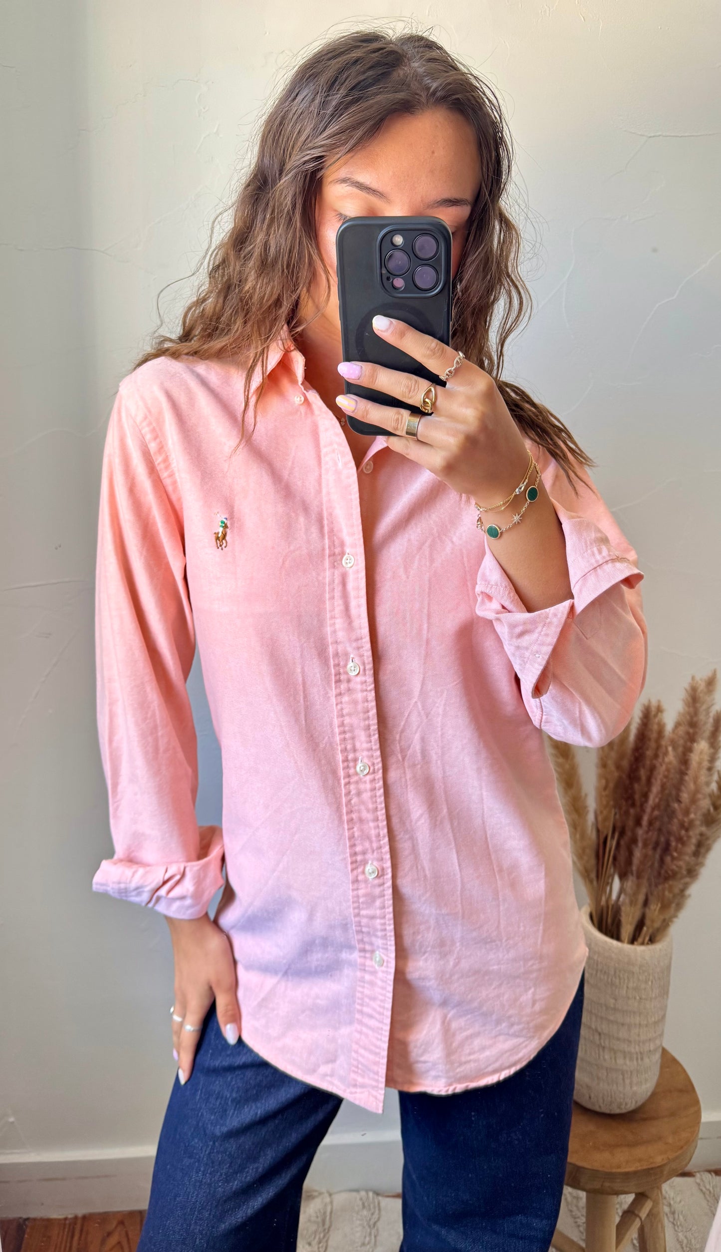 Chemise pêche Ralph Lauren - S homme / L femme