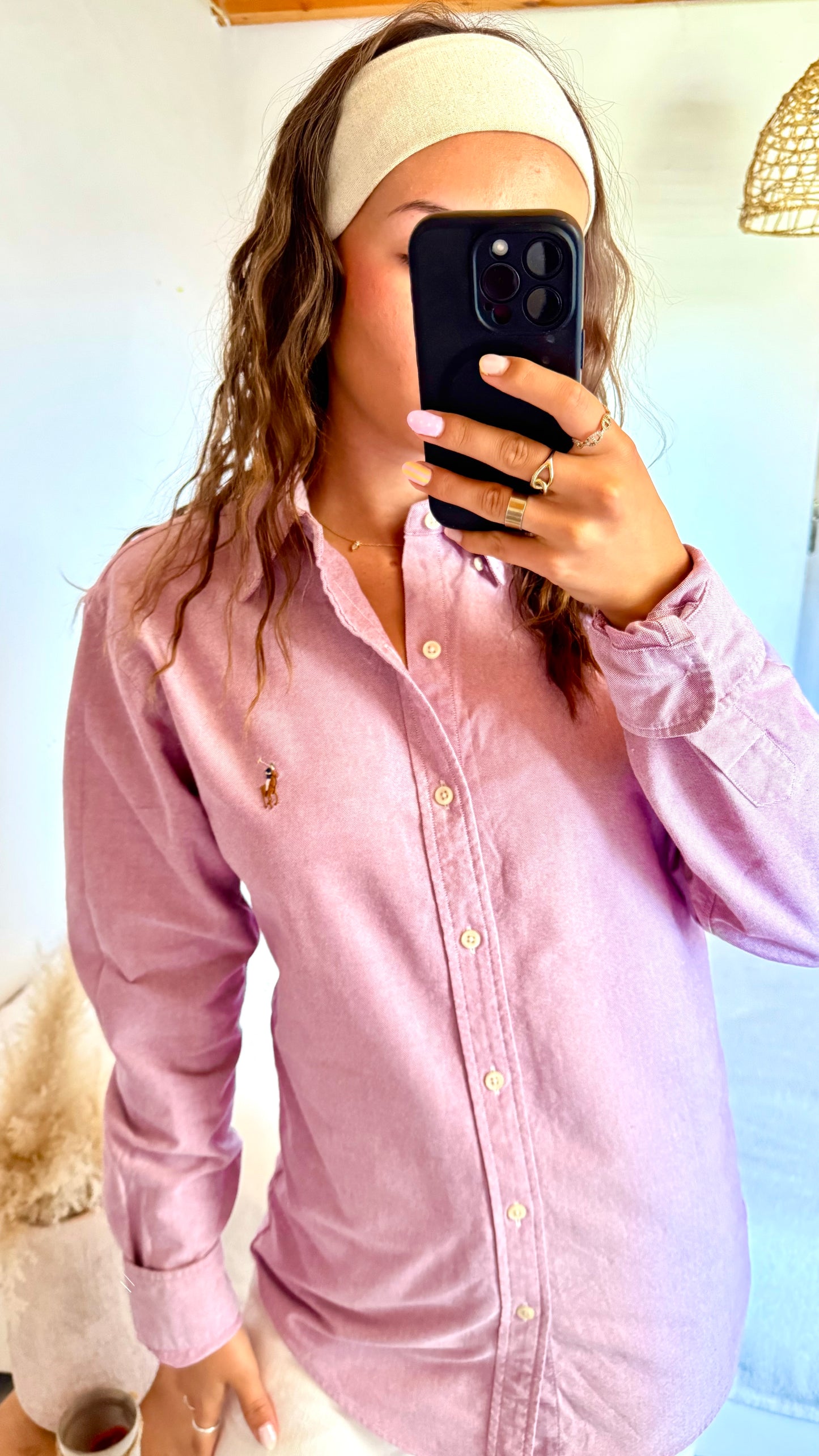 Chemise rose Ralph Lauren - S homme / L femme