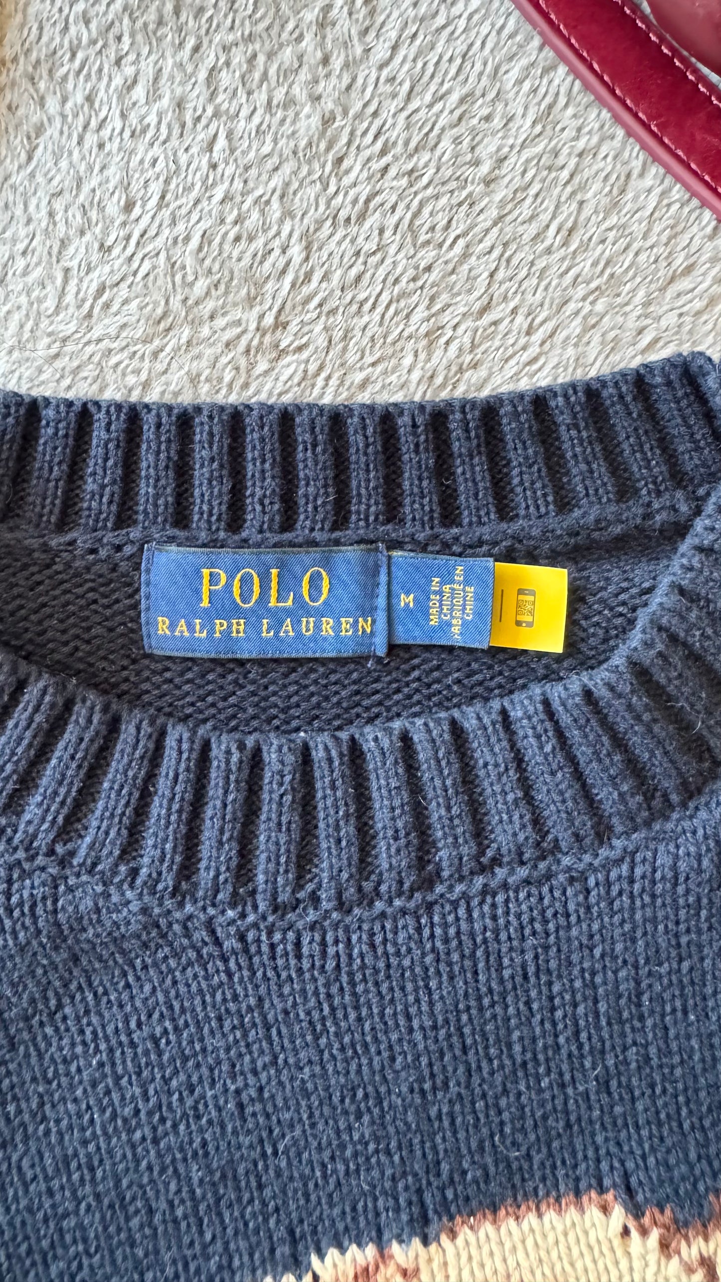 Pull rare nounours Ralph Lauren - M