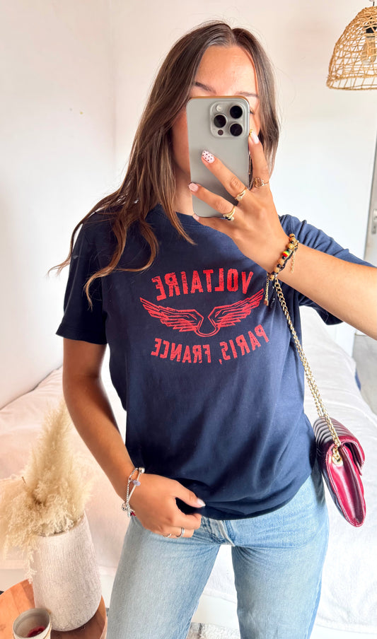 T-shirt marine Zadig & Voltaire - S
