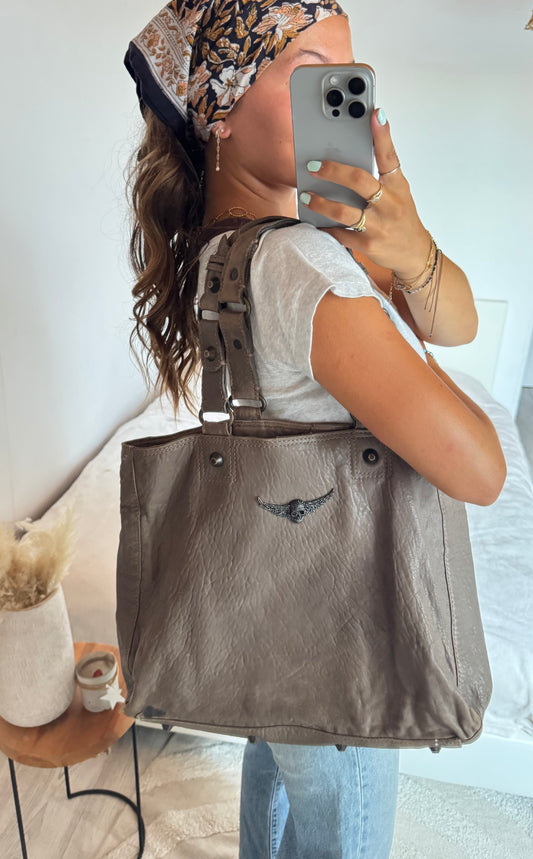 Grand sac en cuir Zadig & Voltaire