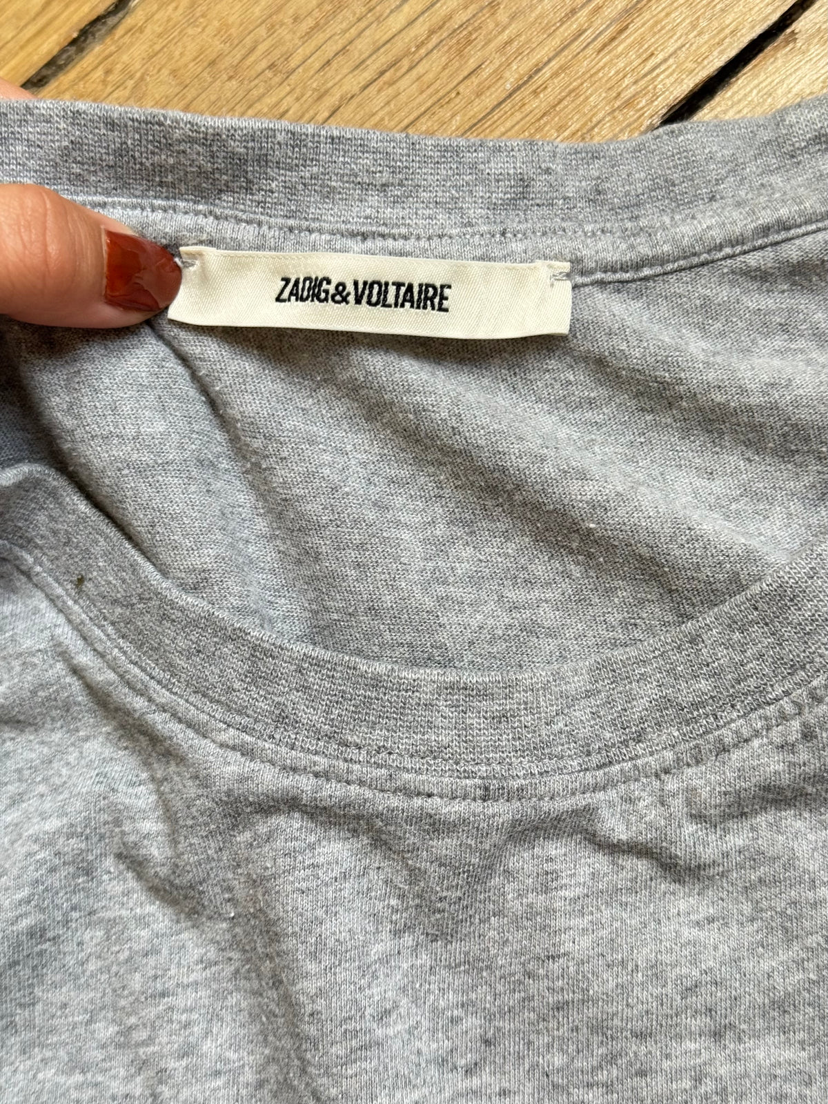 T-shirt Gris Zadig & Voltaire - M homme / L femme