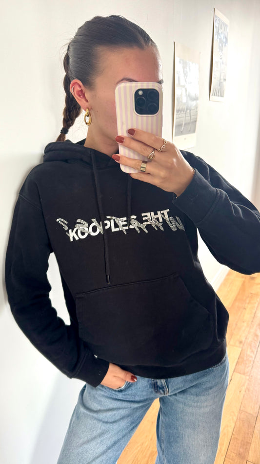 Sweat à capuche strass The Kooples - XS/S