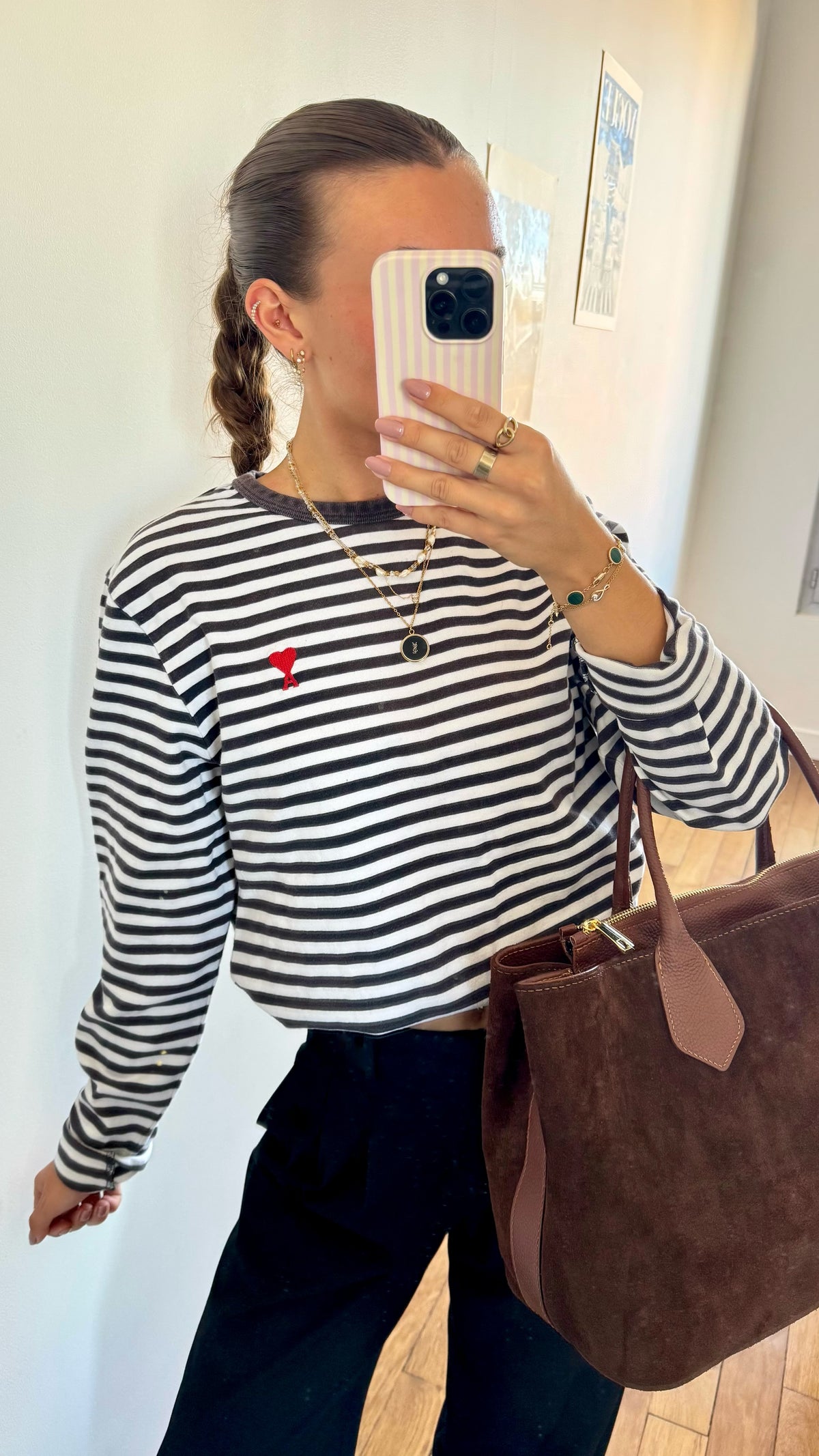 Pull marinière Ami Paris - S homme / M femme
