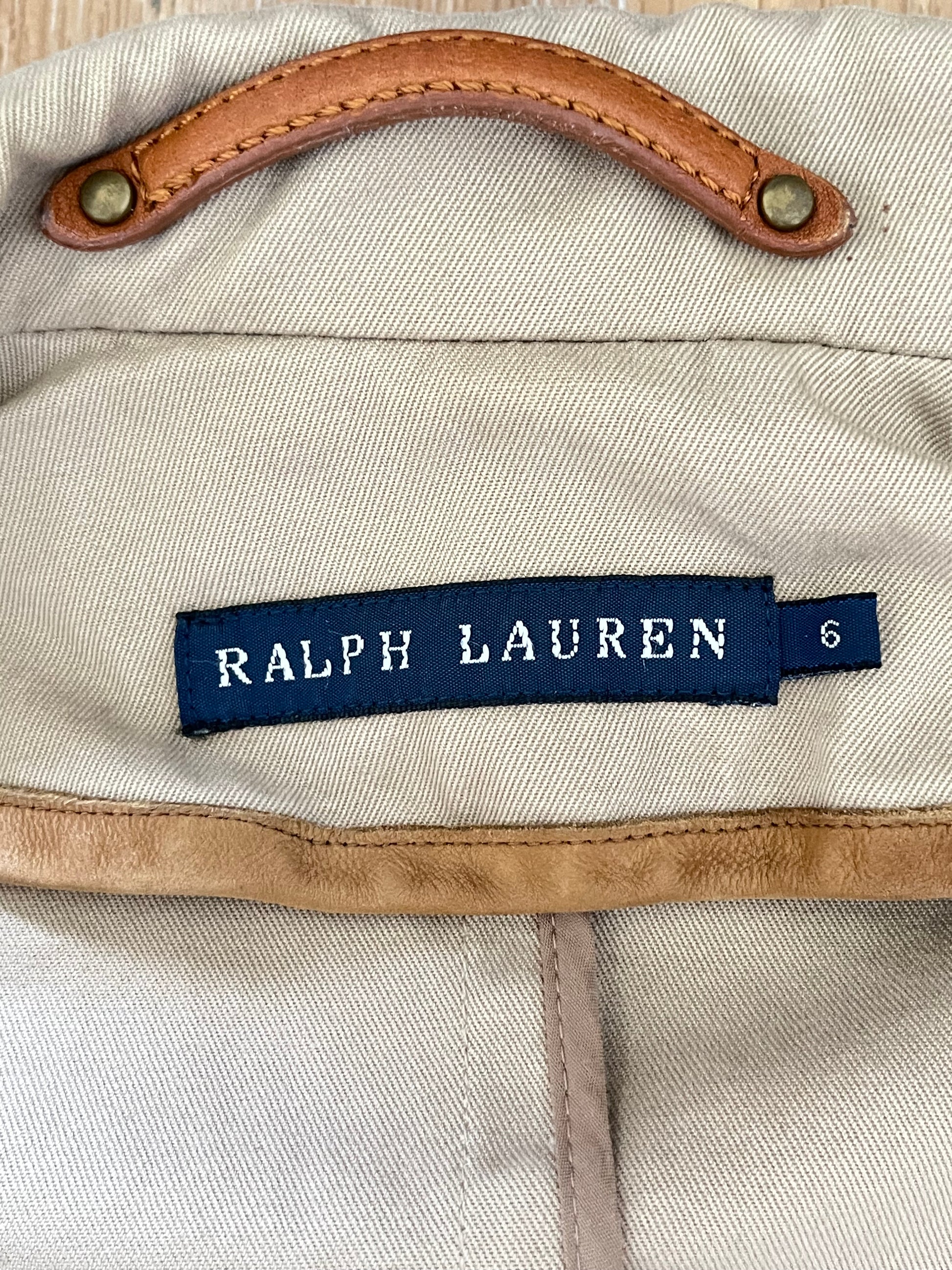 Blazer beige cintré Ralph Lauren - S.