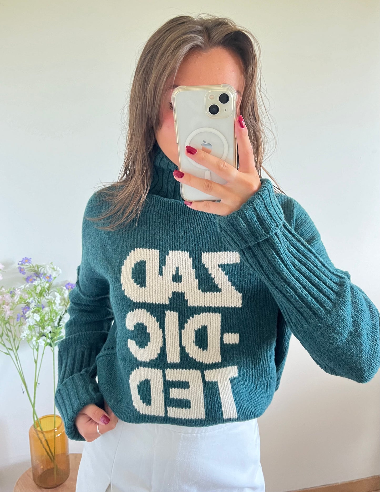 Pull neuf avec étiquette vert sapin Zadig & Voltaire - S