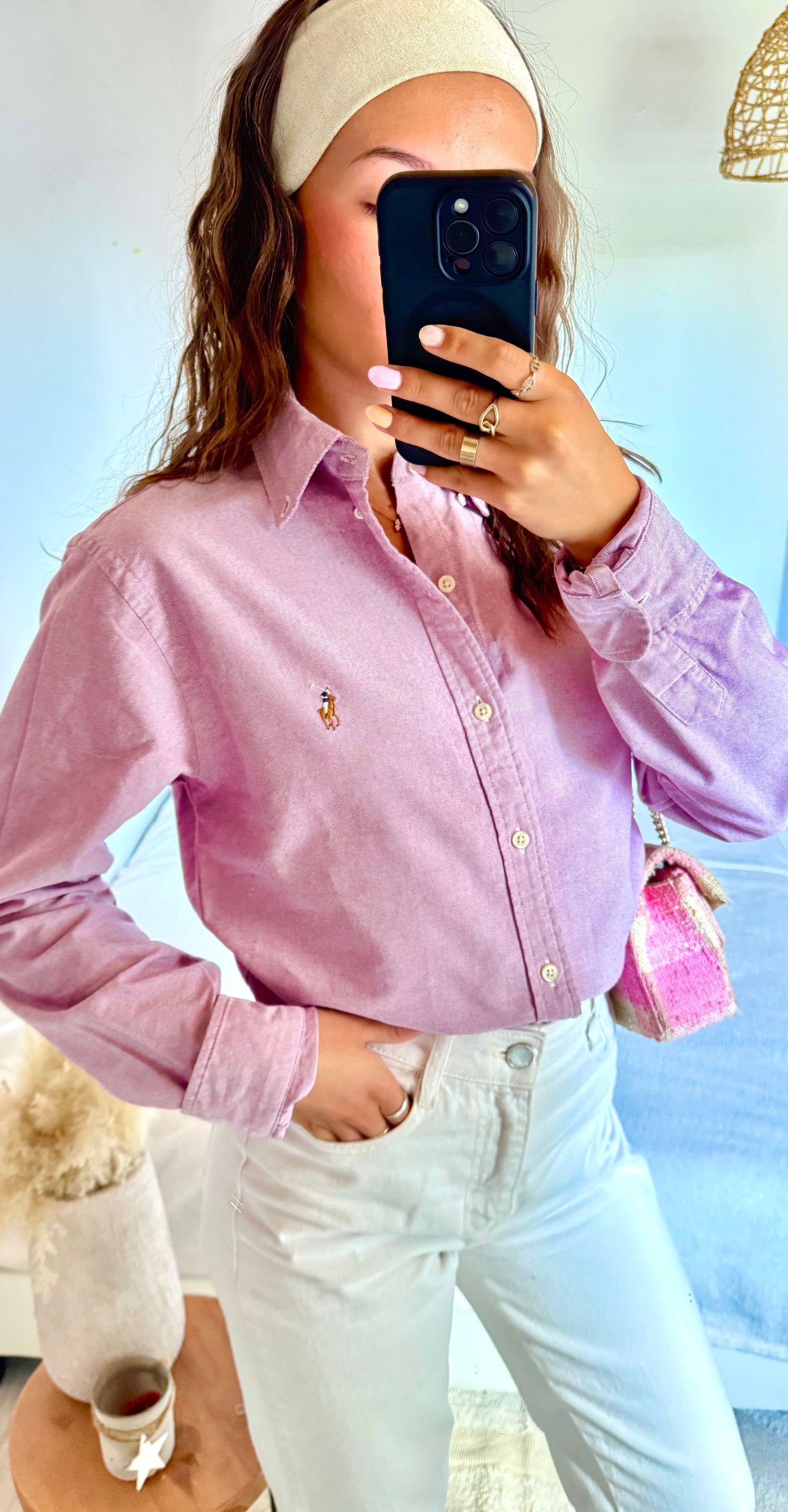 Chemise rose Ralph Lauren - S homme / L femme