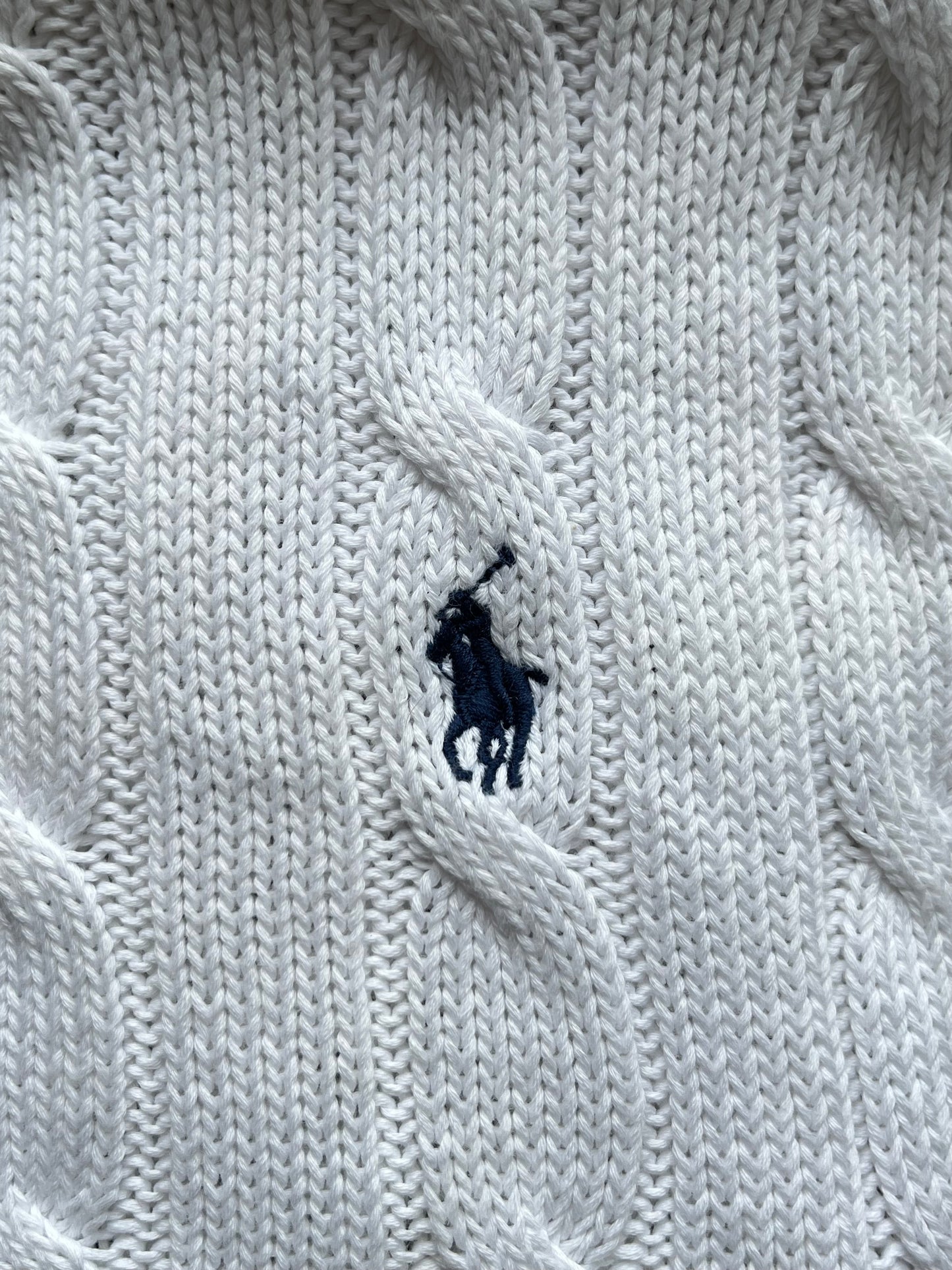 T-shirt torsadé blanc Ralph Lauren - XS/S