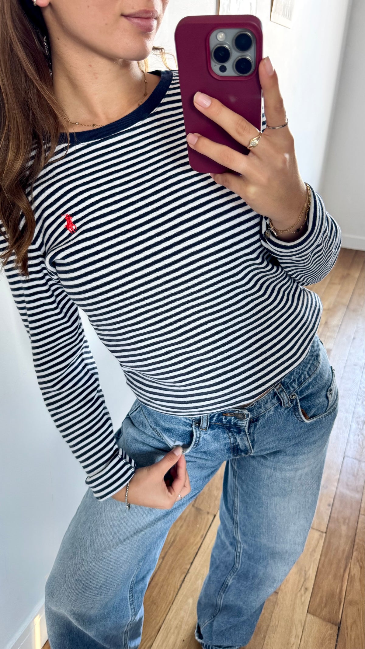 Pull marinière Ralph Lauren - L