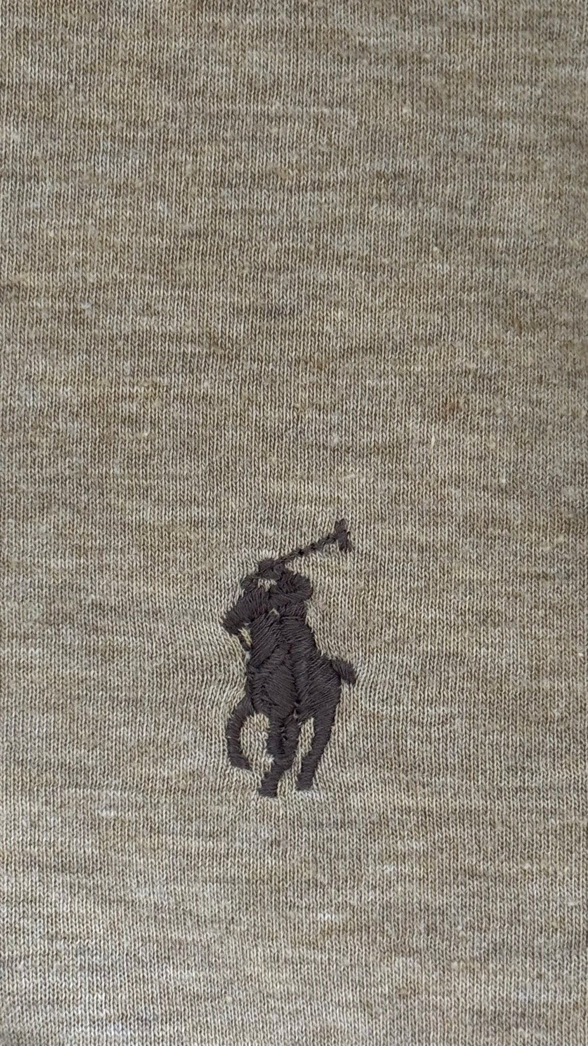 Pull demi-zip beige Ralph Lauren - S homme / M femme