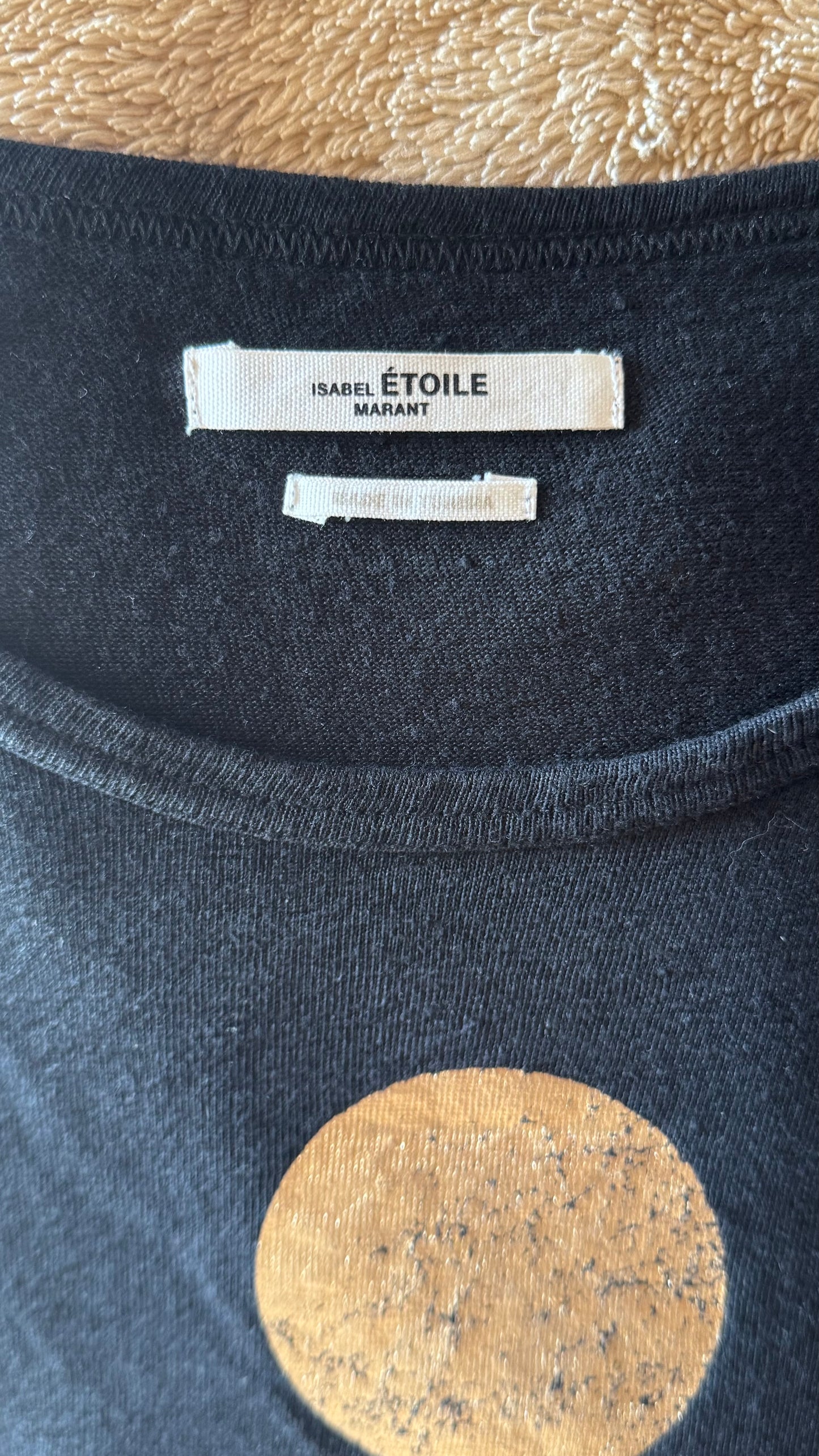 T-shirt en lin doré Isabel Marant - XS/S