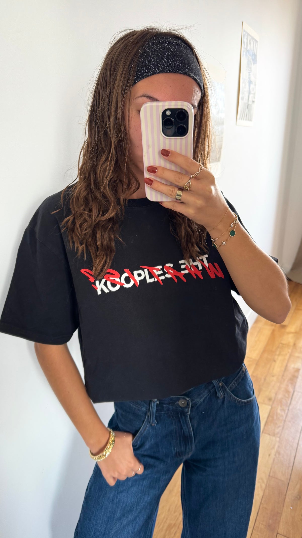 T-shirt noir The Kooples - M