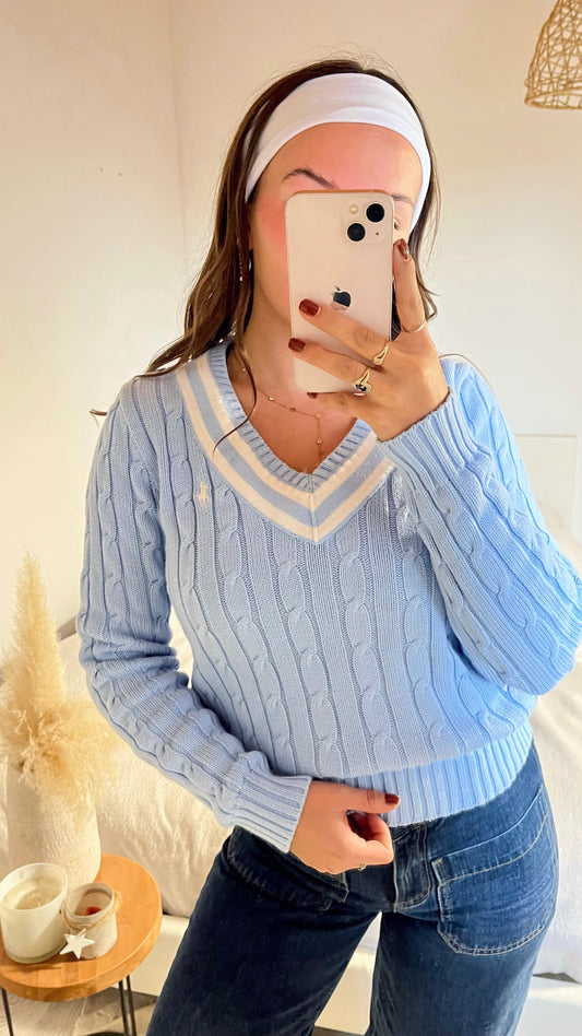 Pull torsadé Old School Ralph Lauren - M