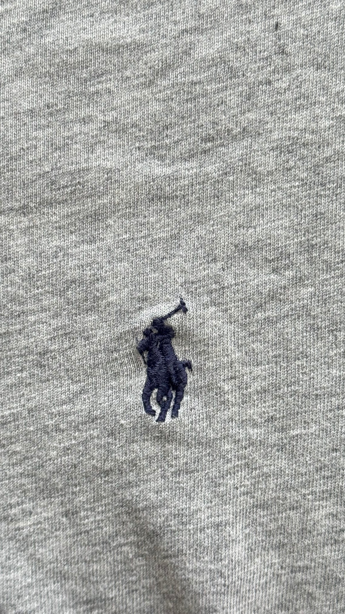 T-shirt gris col rond Ralph Lauren - M