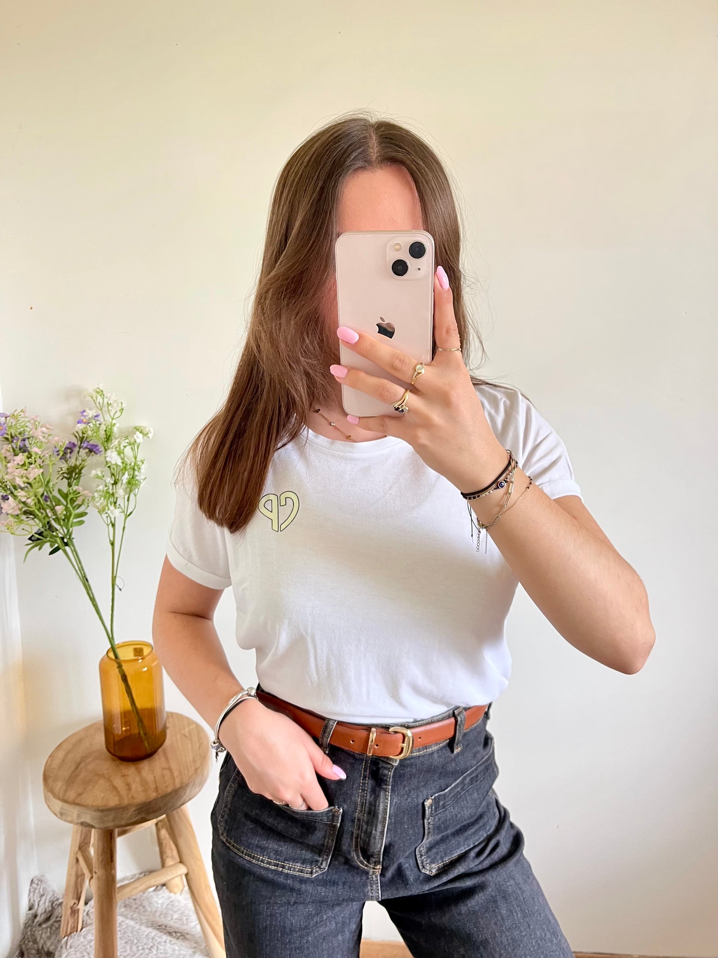 T-shirt blanc Claudie Pierlot - S