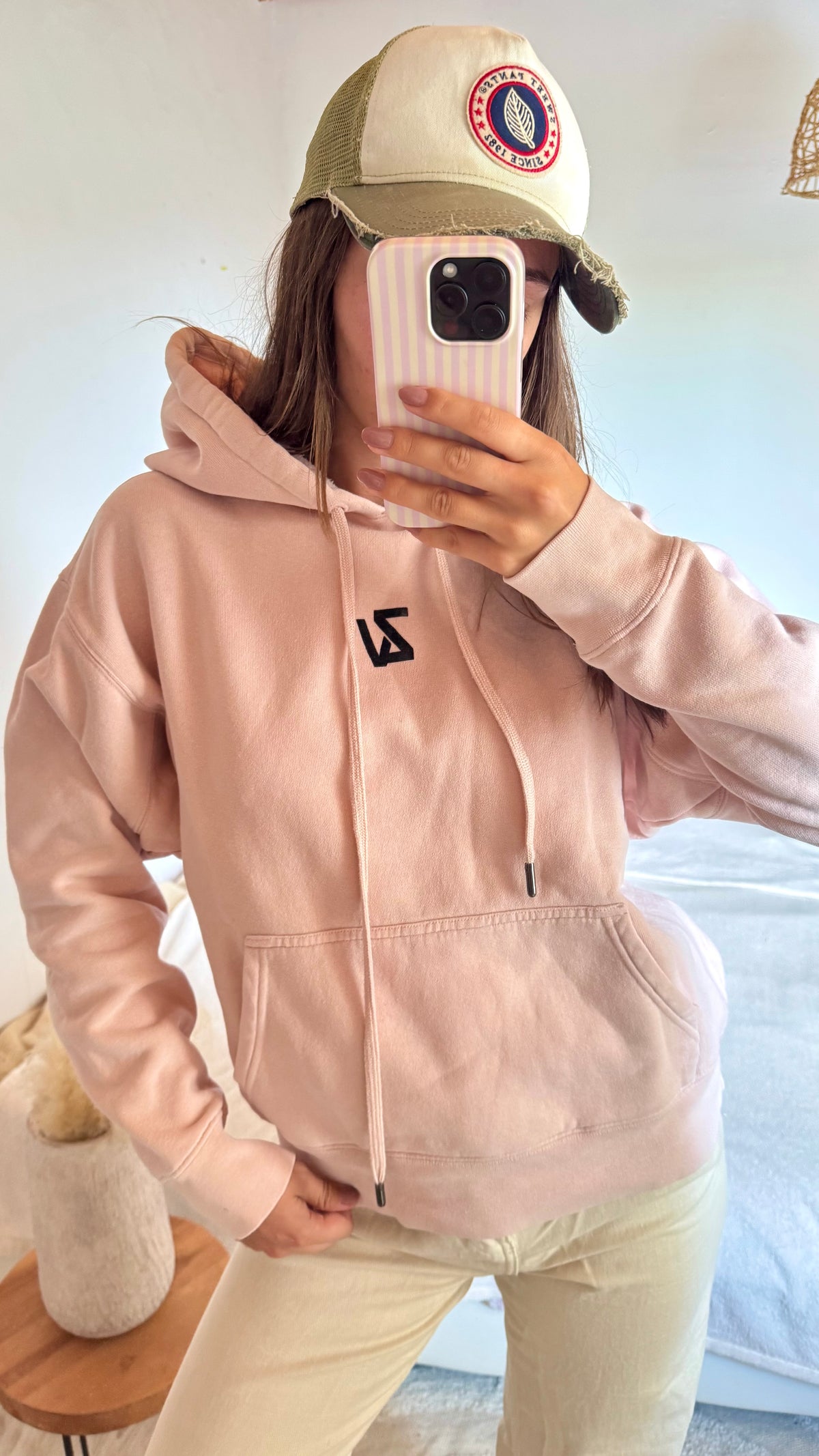 Sweat à capuche rose Zadig & Voltaire rose - S