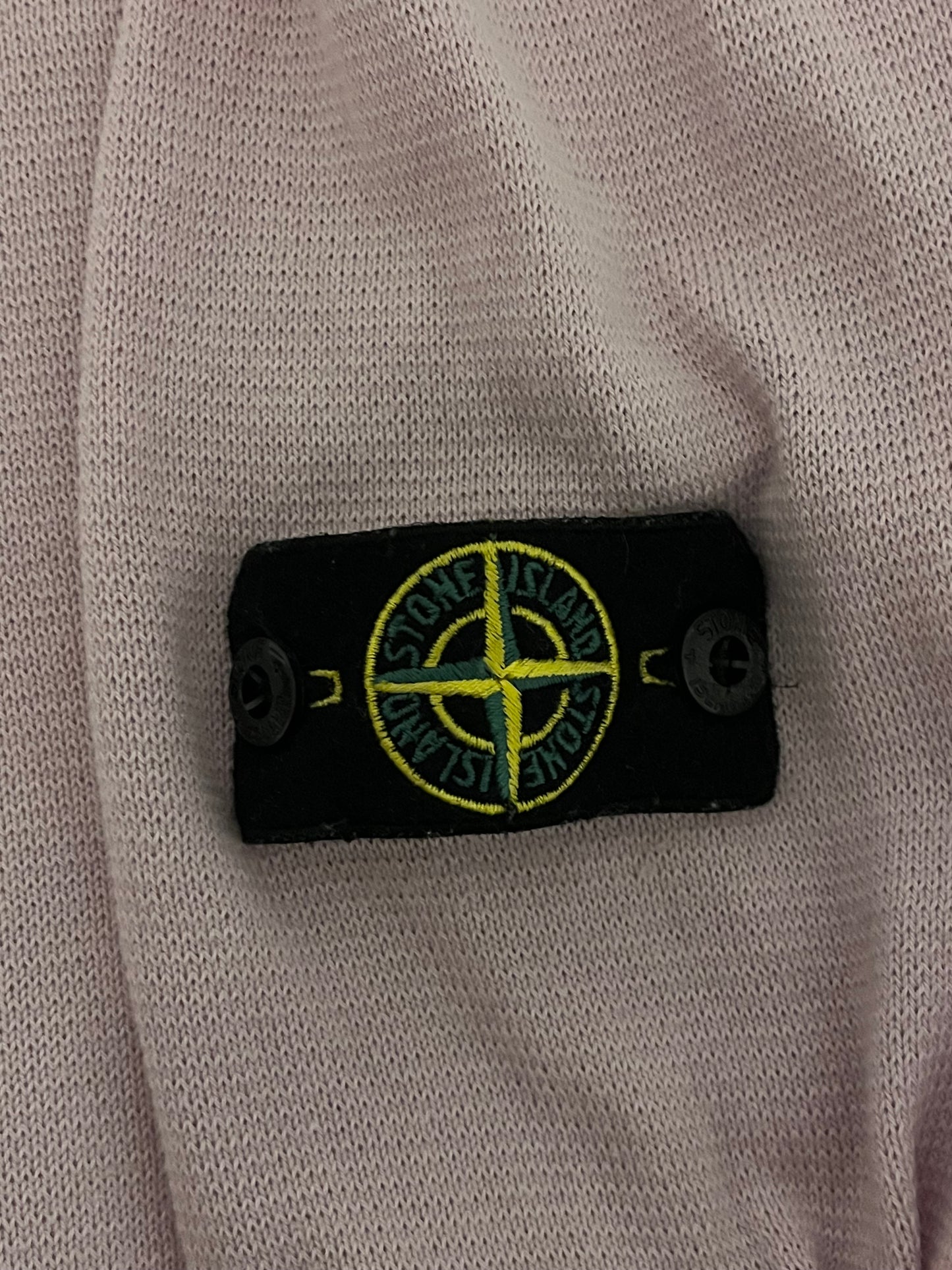 Pull rose col rond Stone Island - S