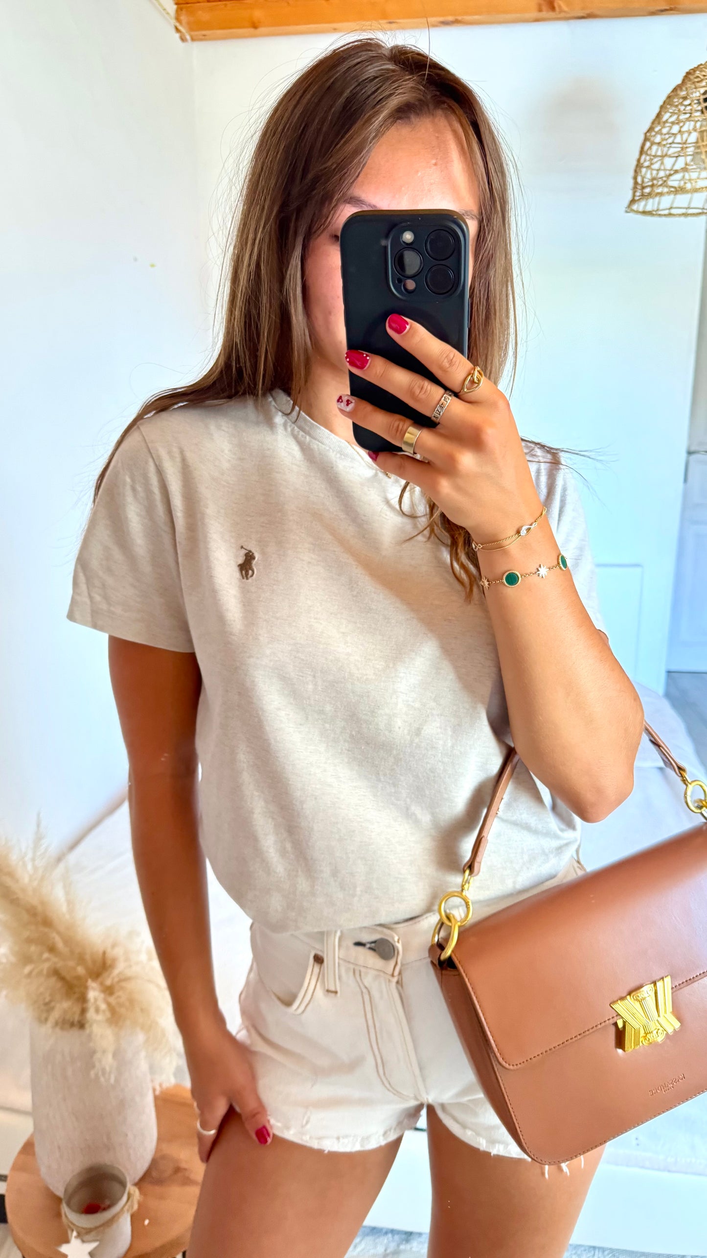 T-shirt beige Ralph Lauren - S unisex