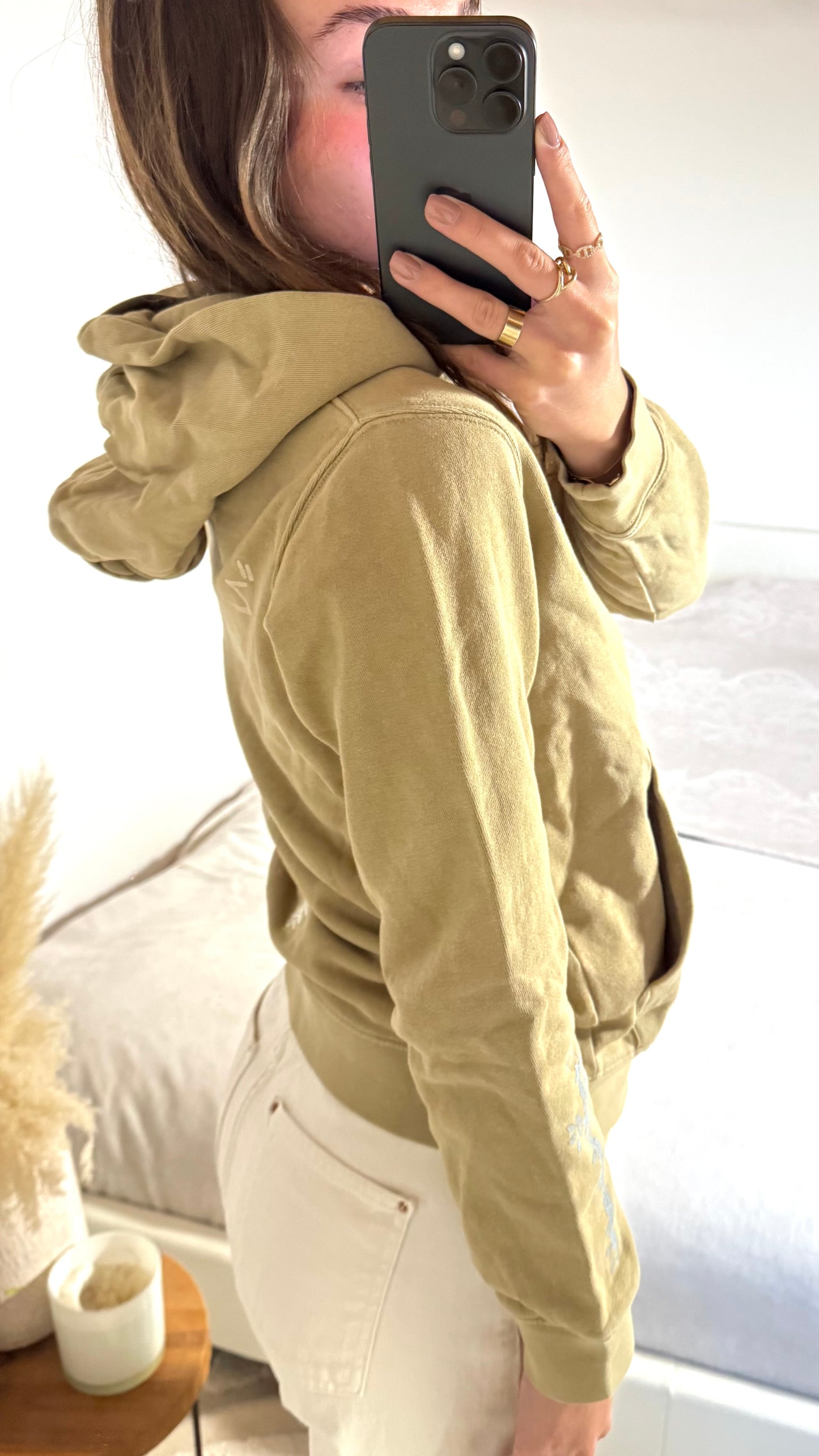 Veste à capuche kaki Zadig & Voltaire - XS