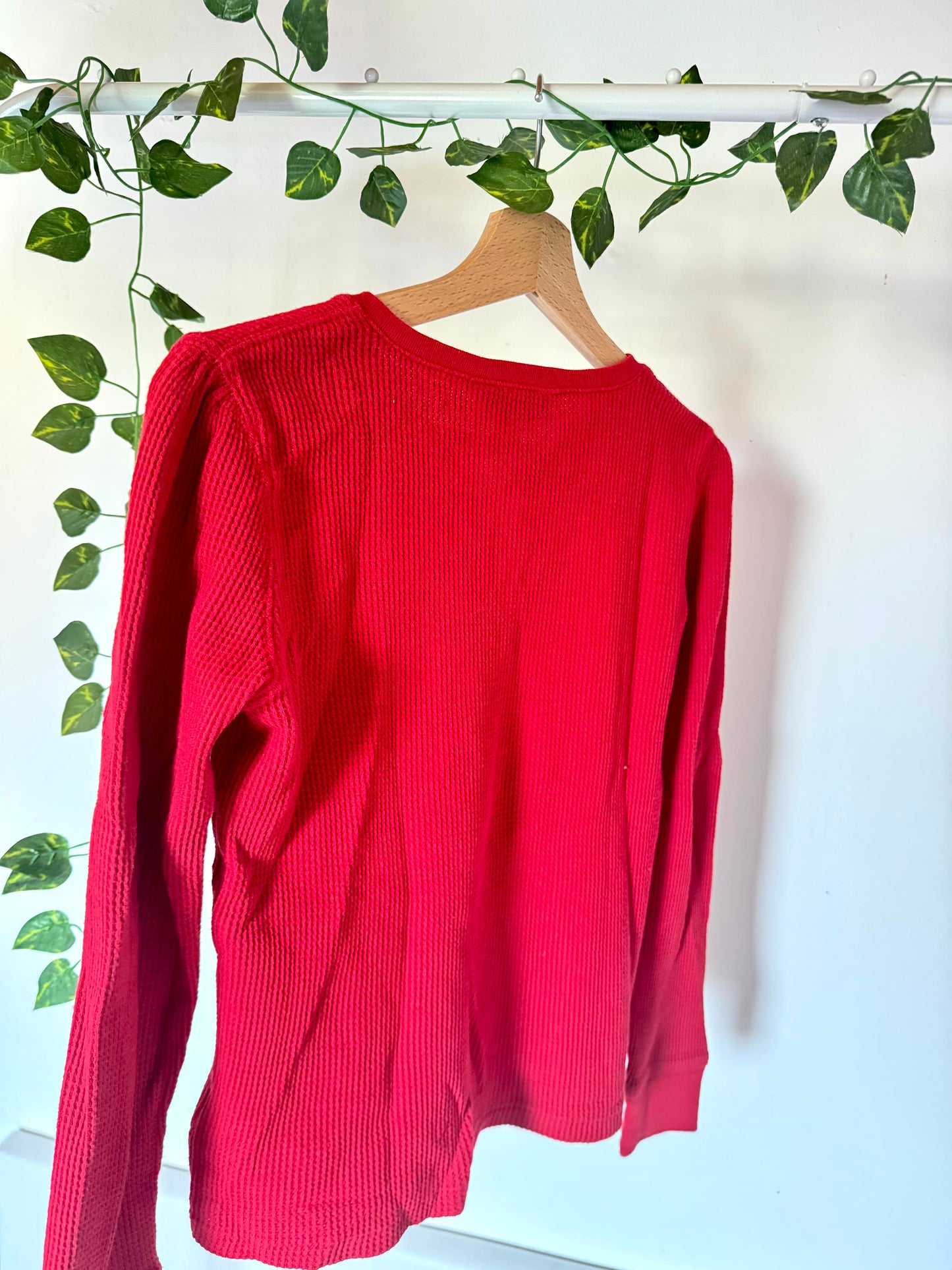 Pull polo rouge Ralph Lauren - XS