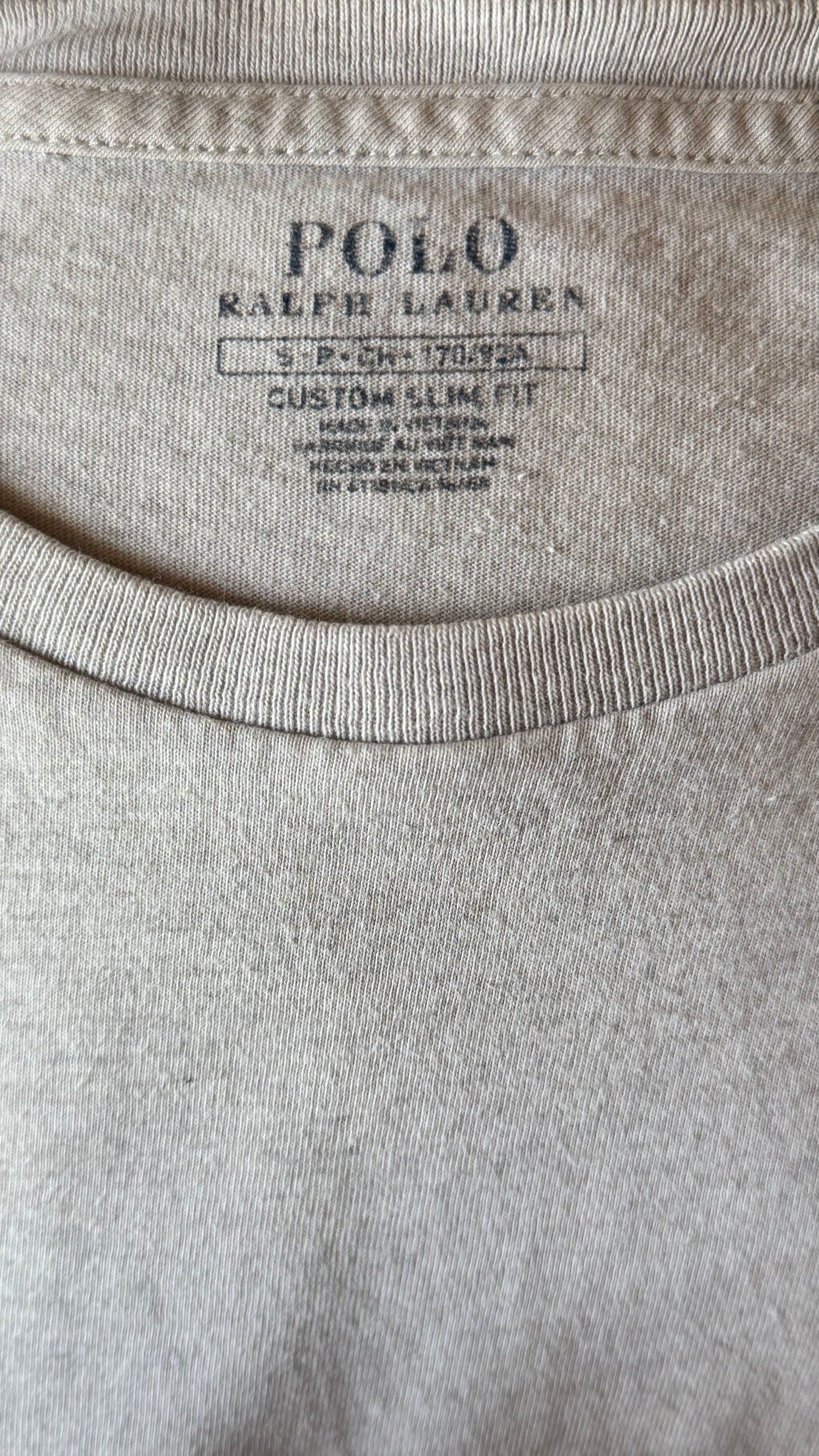 T-shirt beige Ralph Lauren - S unisex