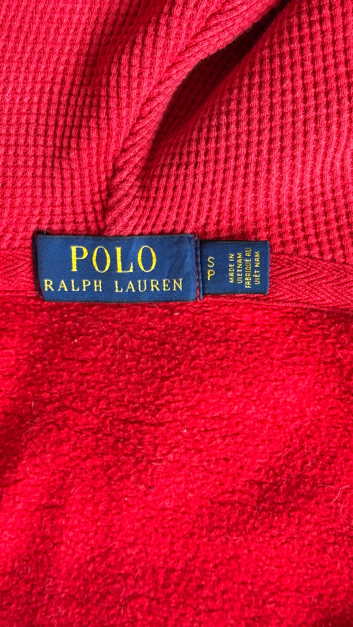 Veste à capuche rouge Ralph Lauren - S homme / M femme