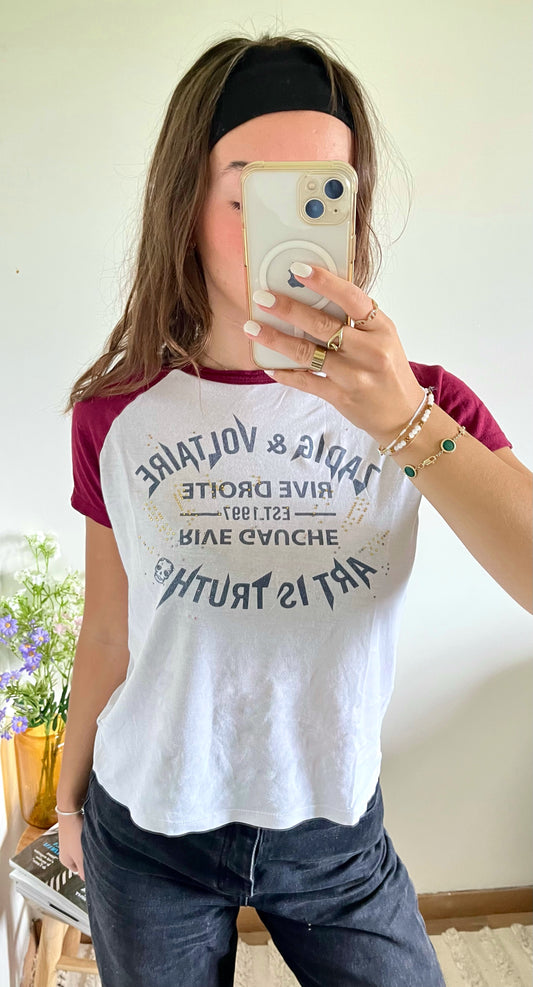 T-shirt Zadig & Voltaire Bordeaux - XS