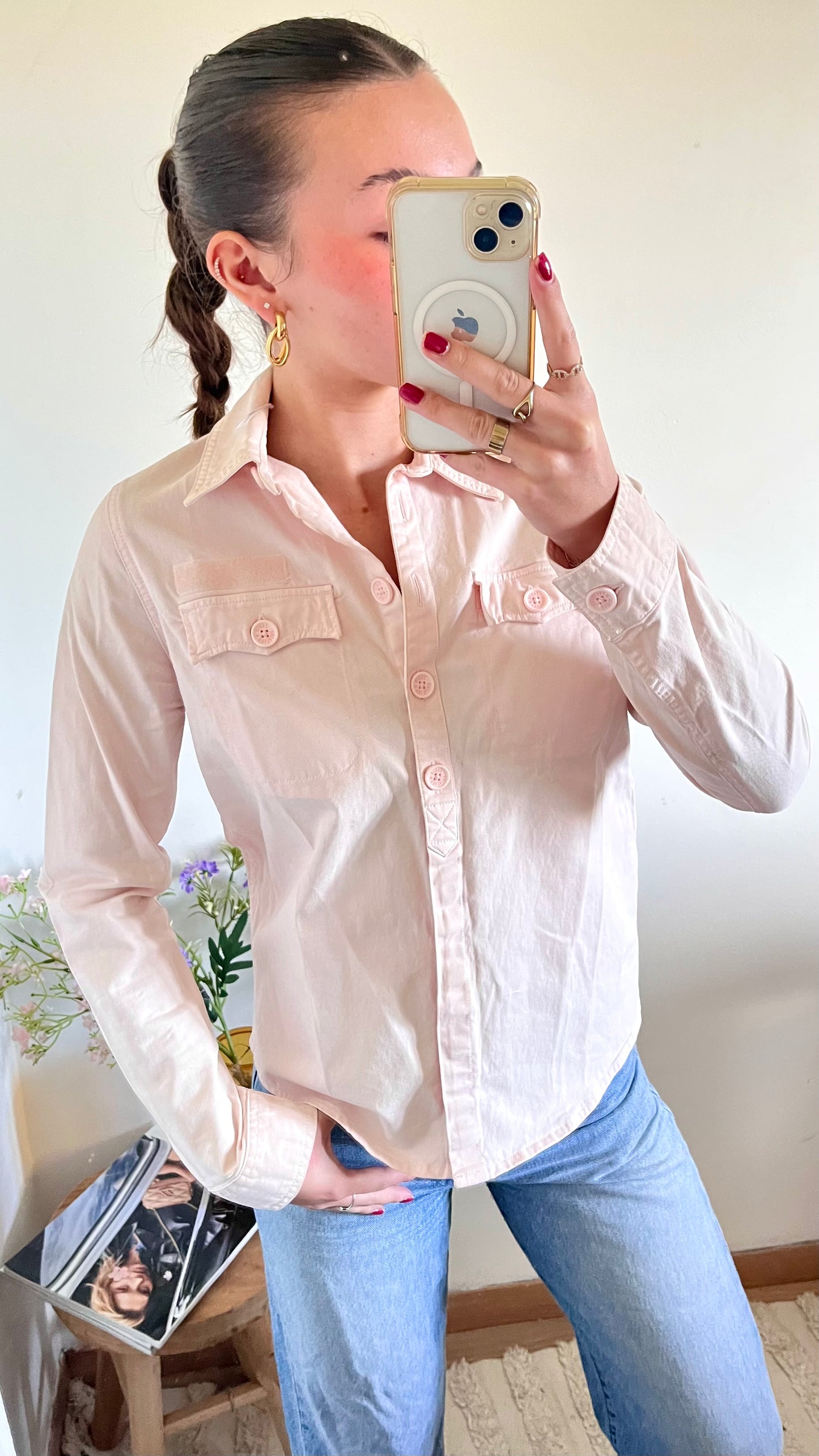 Chemise rose Zadig & Voltaire - S
