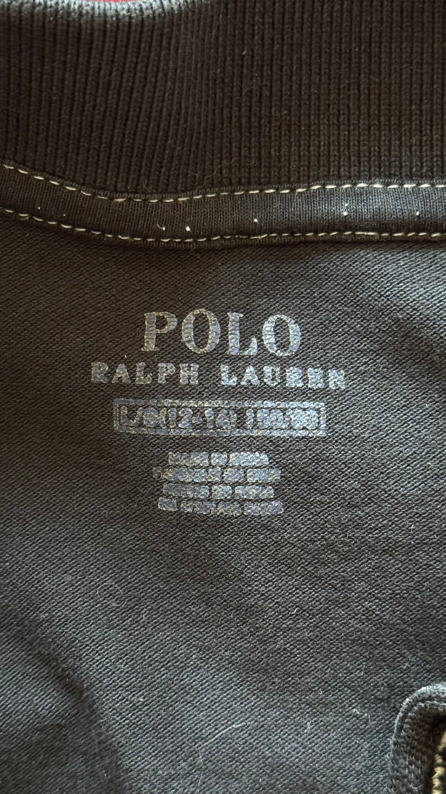 Polo noir Ralph Lauren - XS