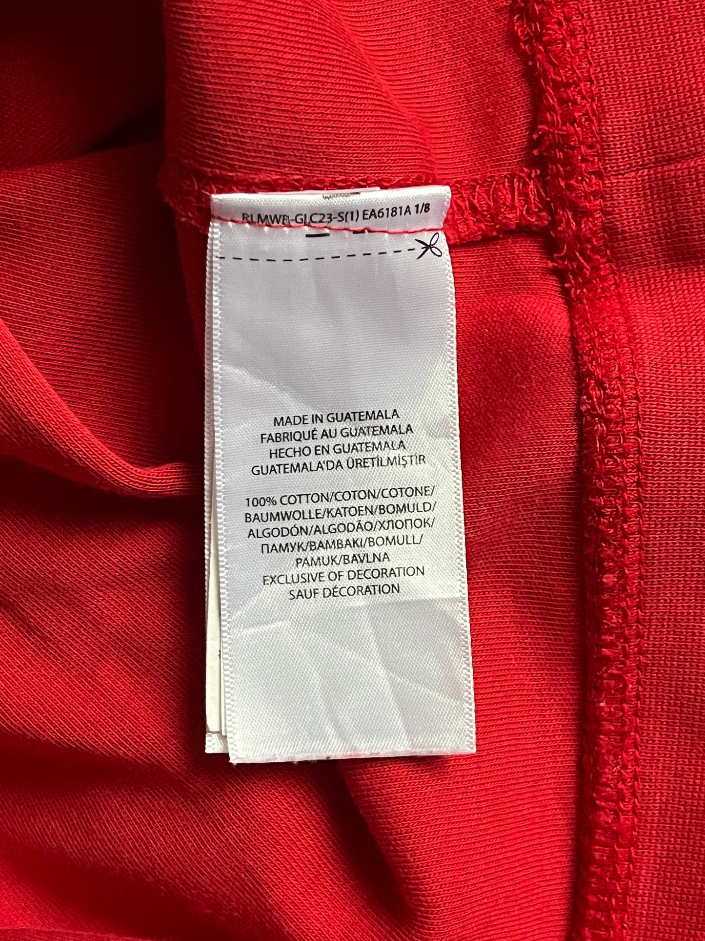 Pull demi-zippé rouge Ralph Lauren - M