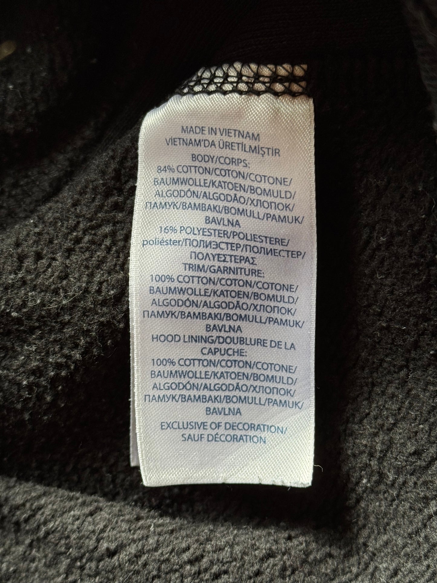 Veste à capuche noire Ralph Lauren - M unisex
