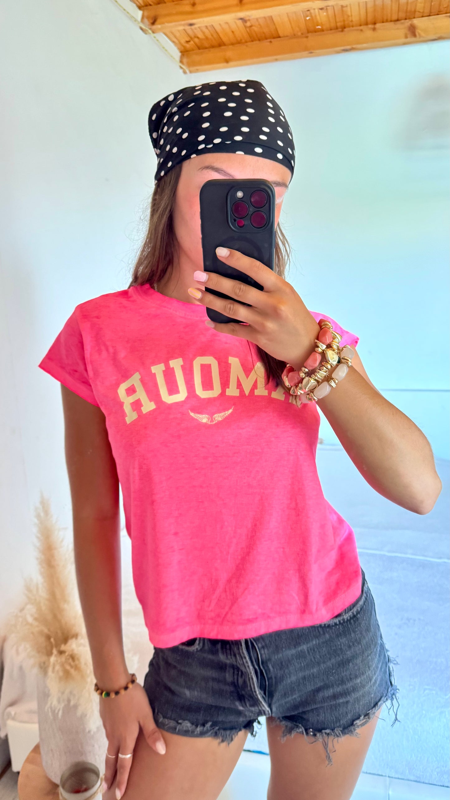 T-shirt rose flash Zadig & Voltaire -  S