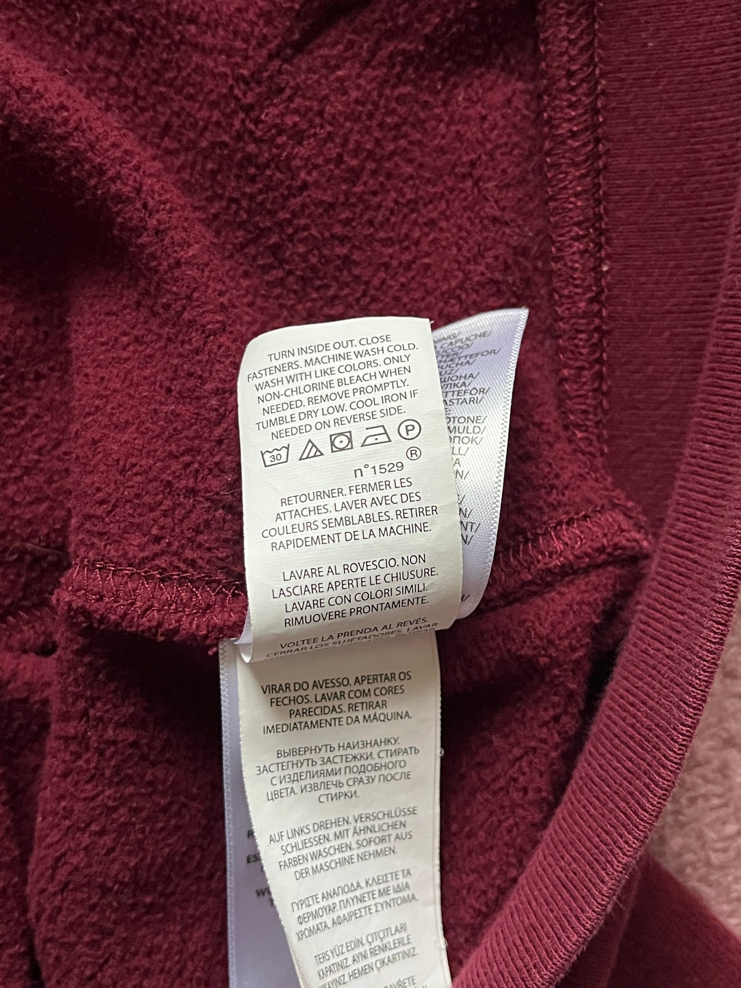 Veste a capuche bordeaux Ralph Lauren - S/M