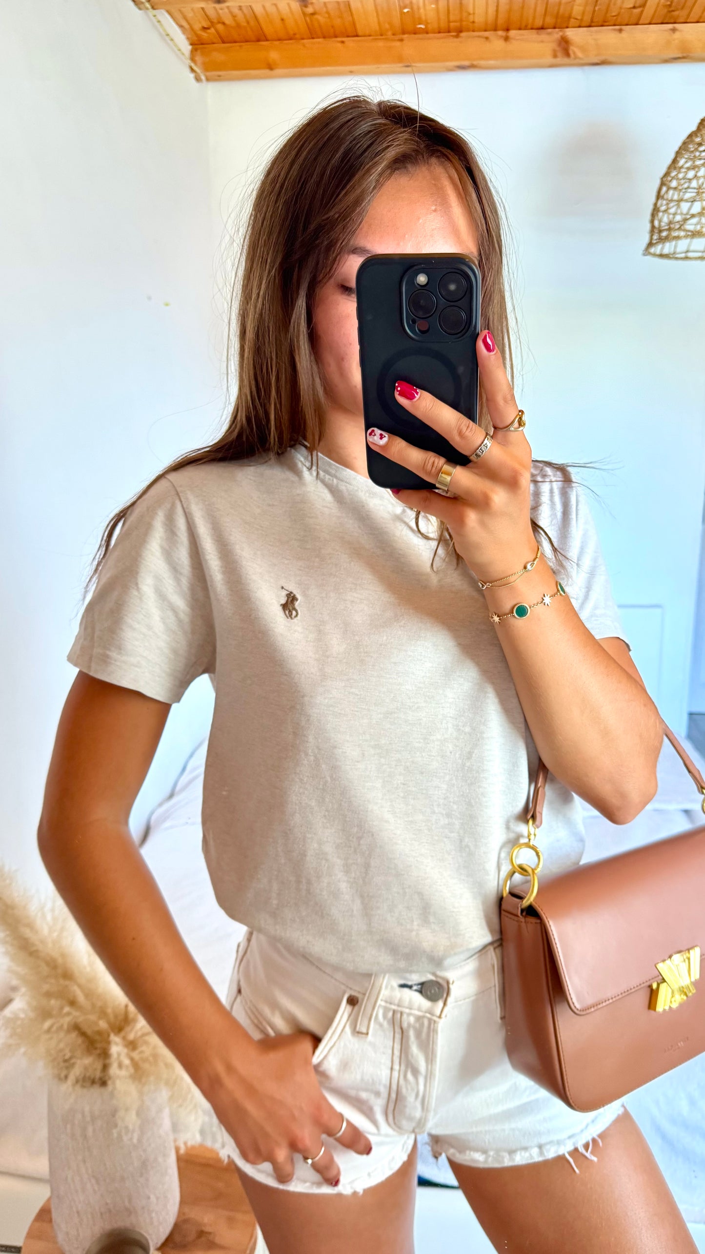 T-shirt beige Ralph Lauren - S unisex