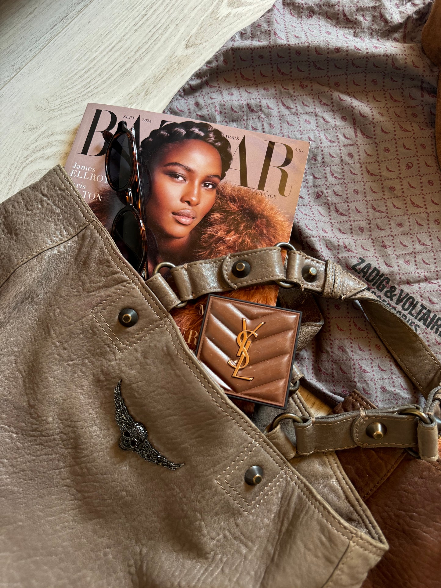 Grand sac en cuir Zadig & Voltaire