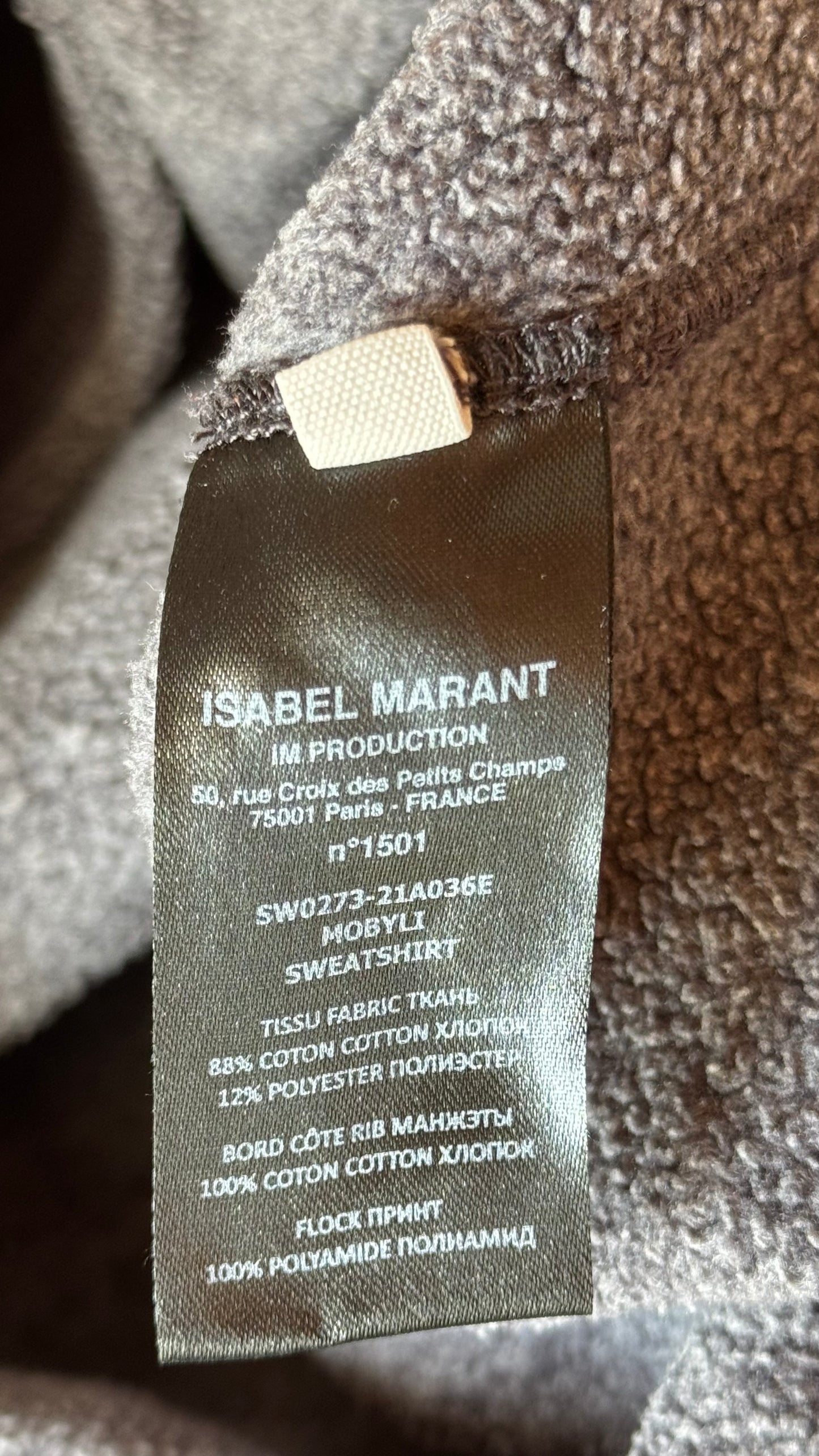 Sweat noir Isabel Marant - S/M