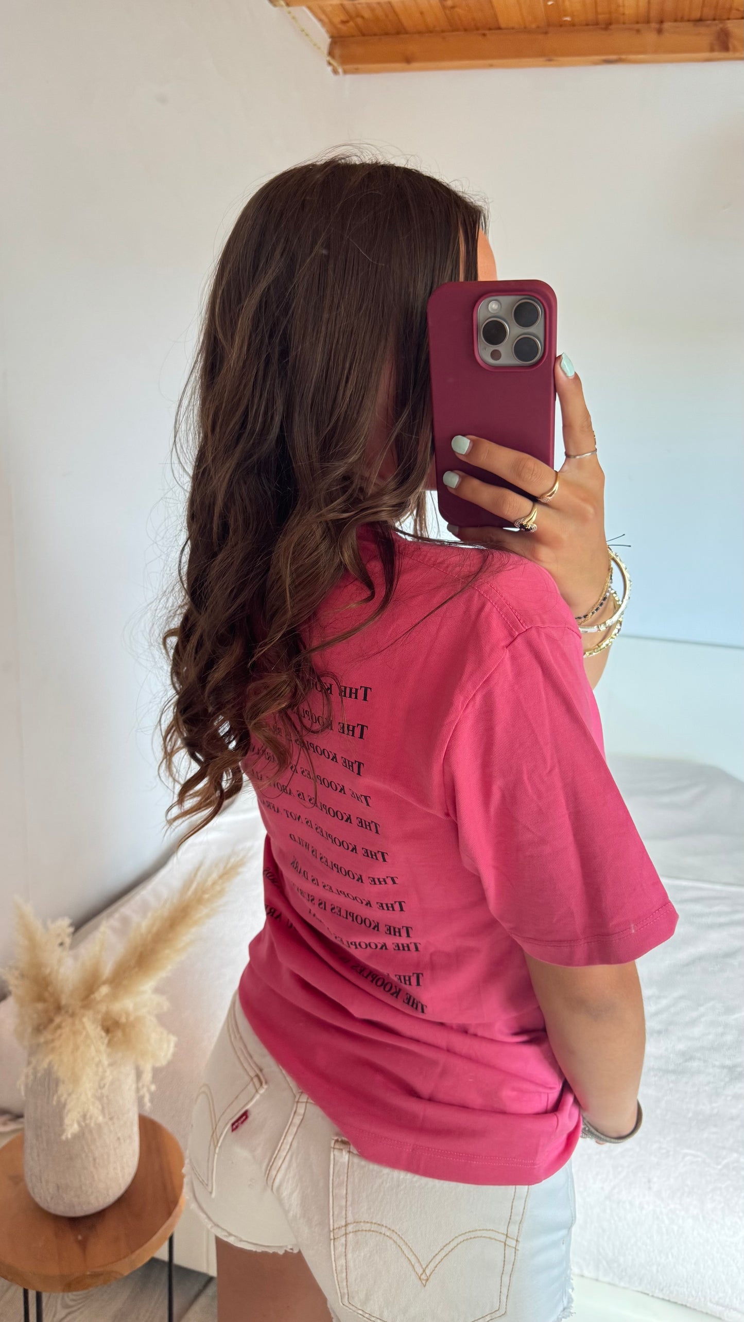 T-shirt What Is rose The Kooples - M femme / S homme