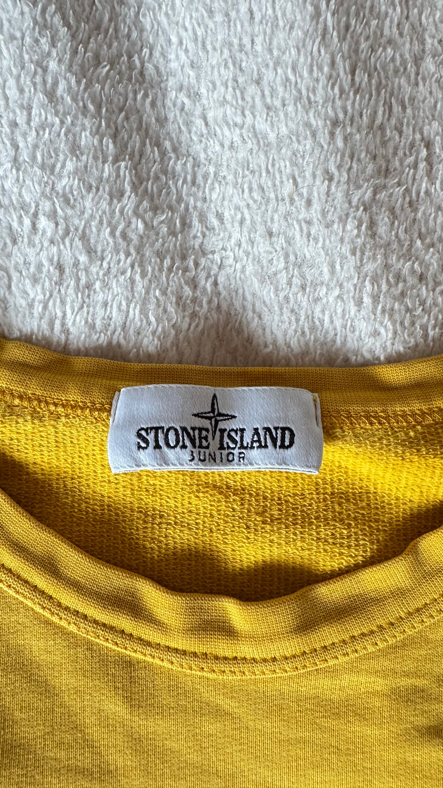 Pull jaune Stone Island - S