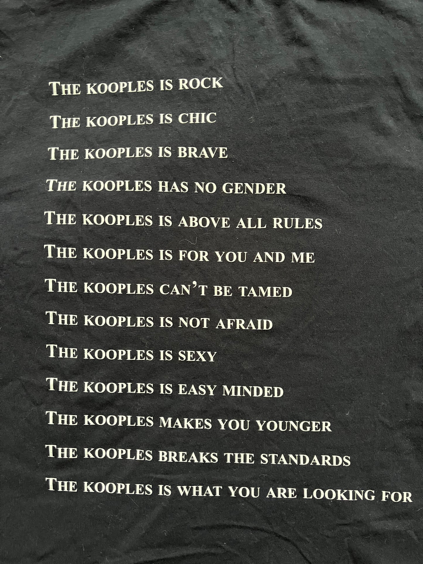 T-shirt noir The Kooples - S/M