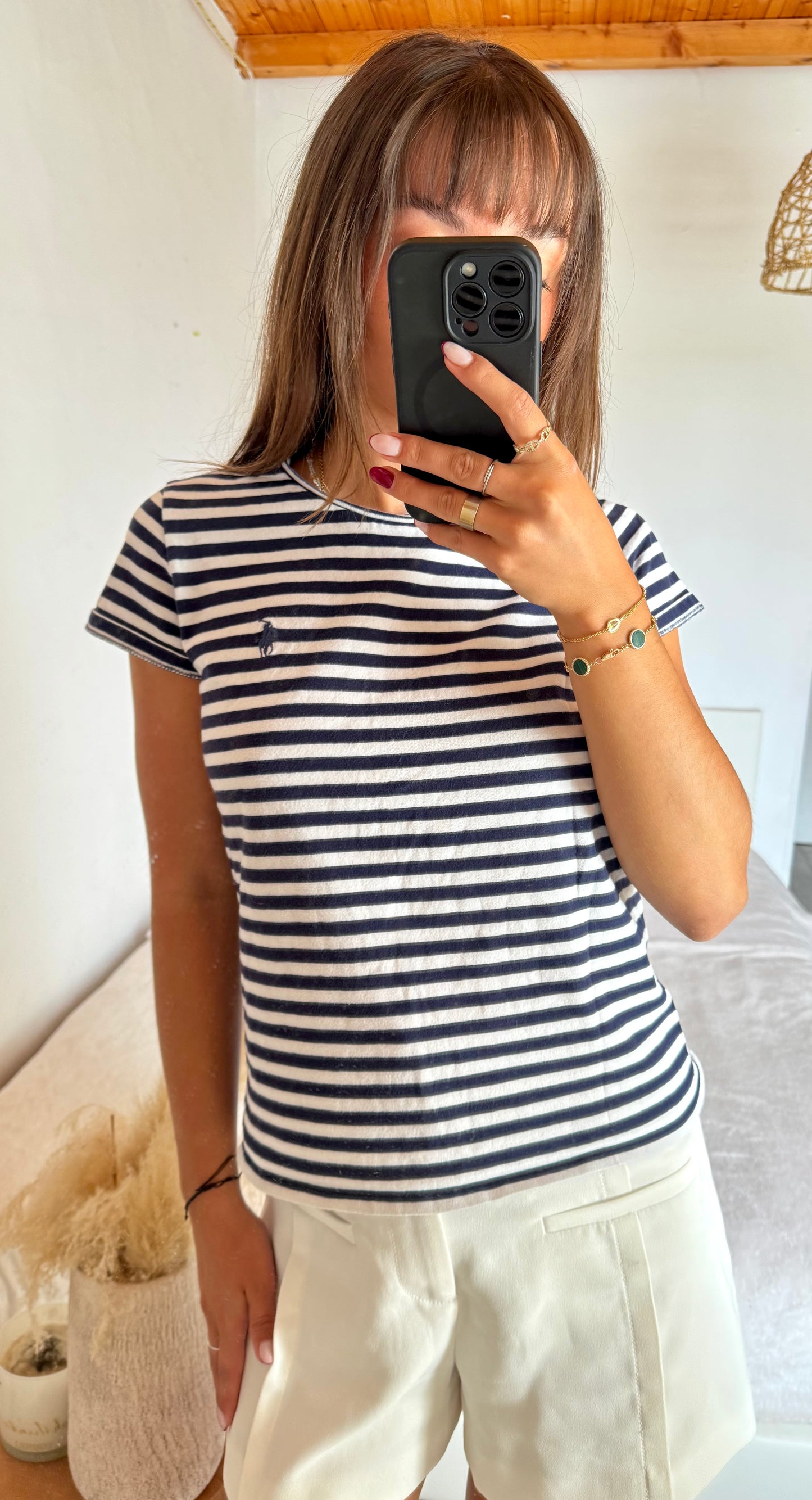 T-shirt marinière Ralph Lauren - S