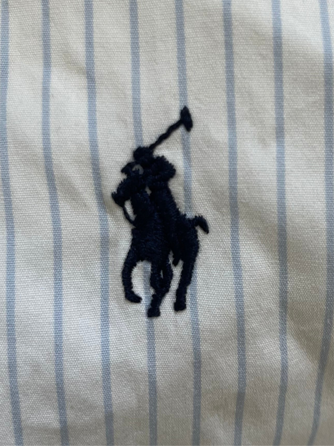 Chemise blanche rayée Ralph Lauren - M