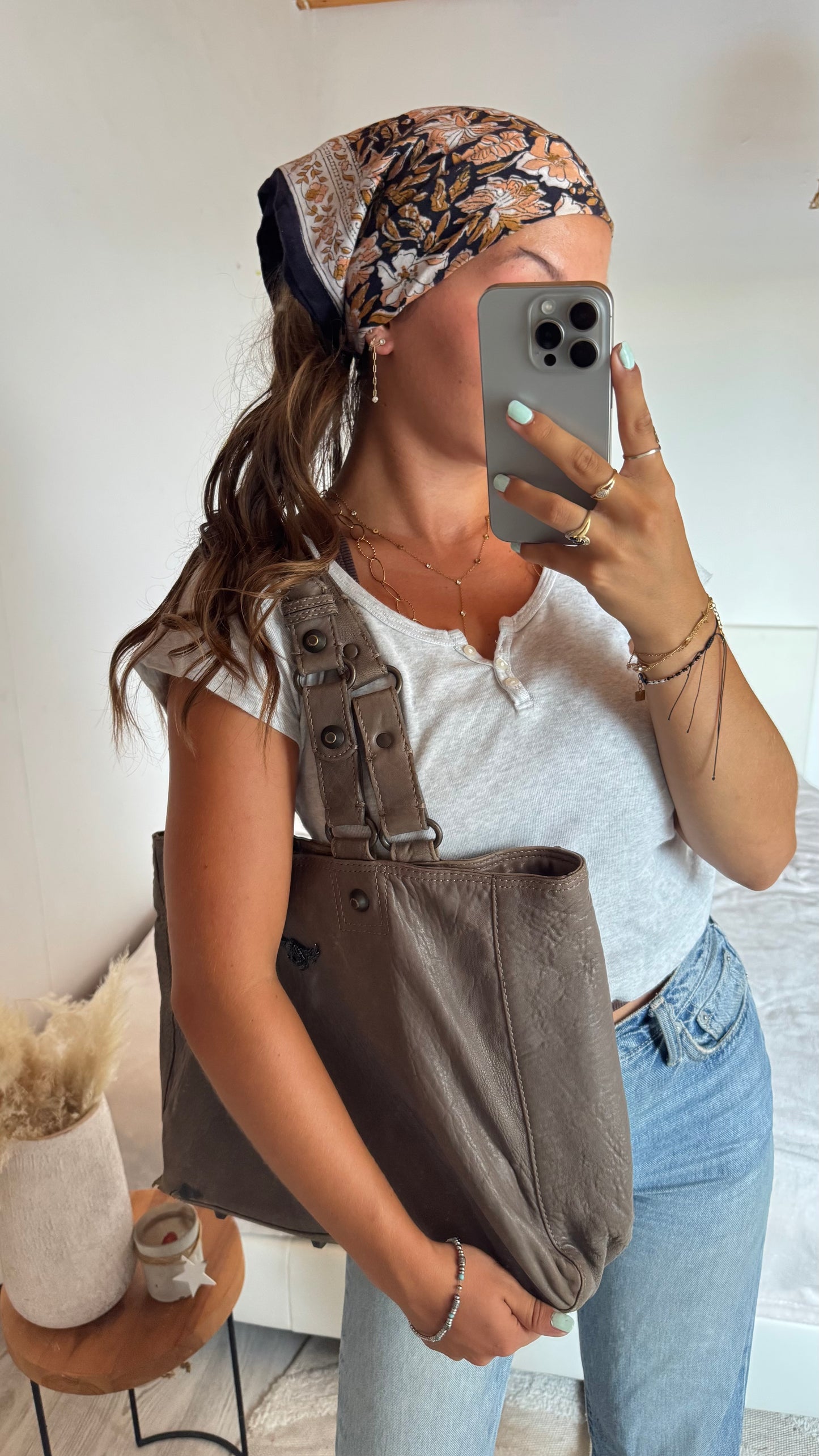 Grand sac en cuir Zadig & Voltaire