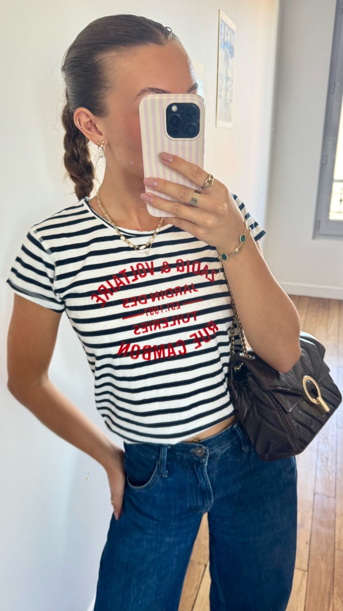 T-shirt marinière Zadig & Voltaire - XS