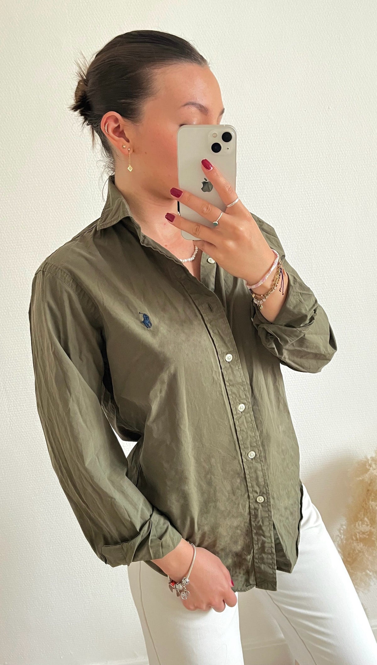 Chemise kaki Ralph Lauren - M