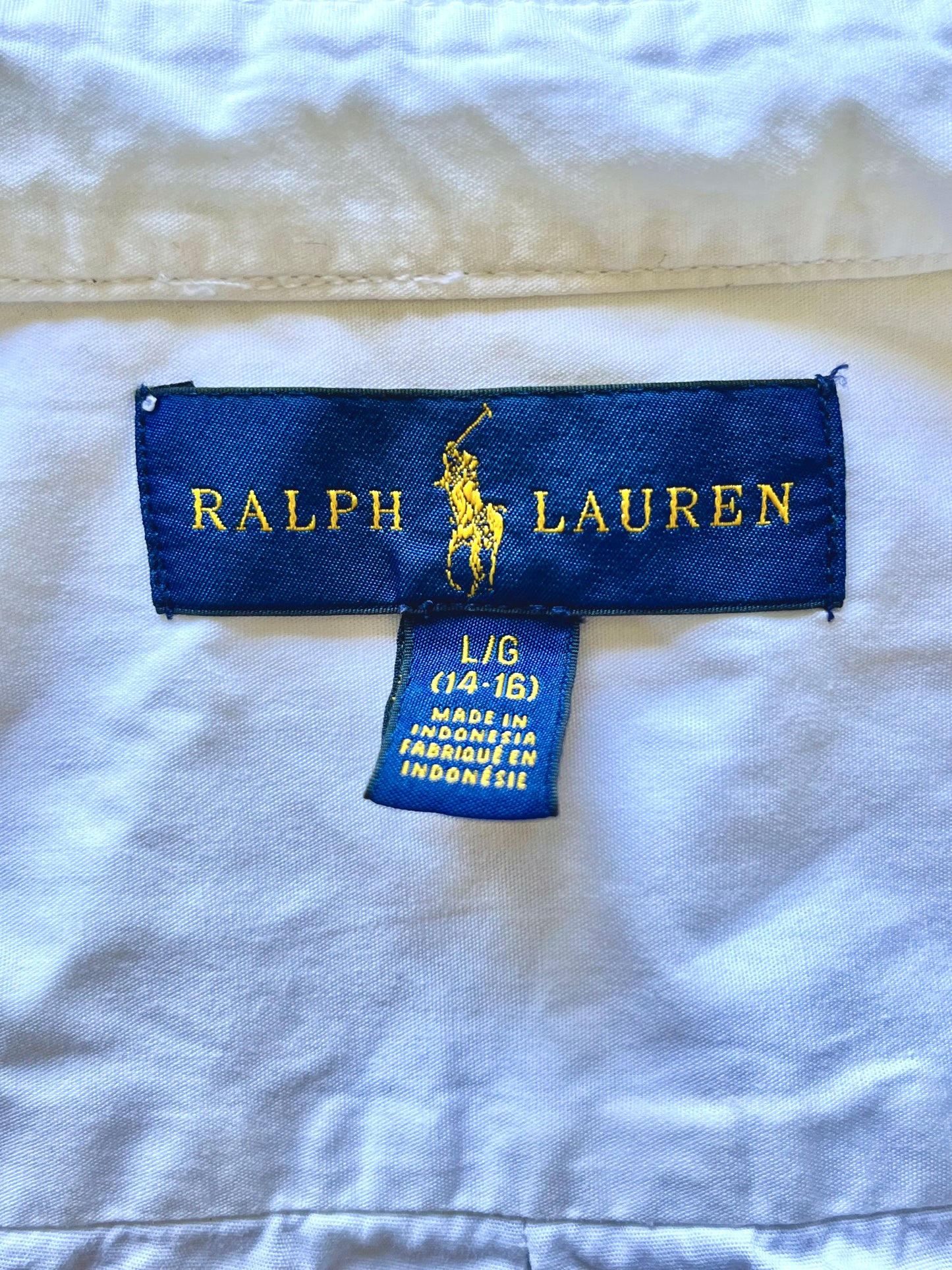 Chemise blanche Ralph Lauren - S
