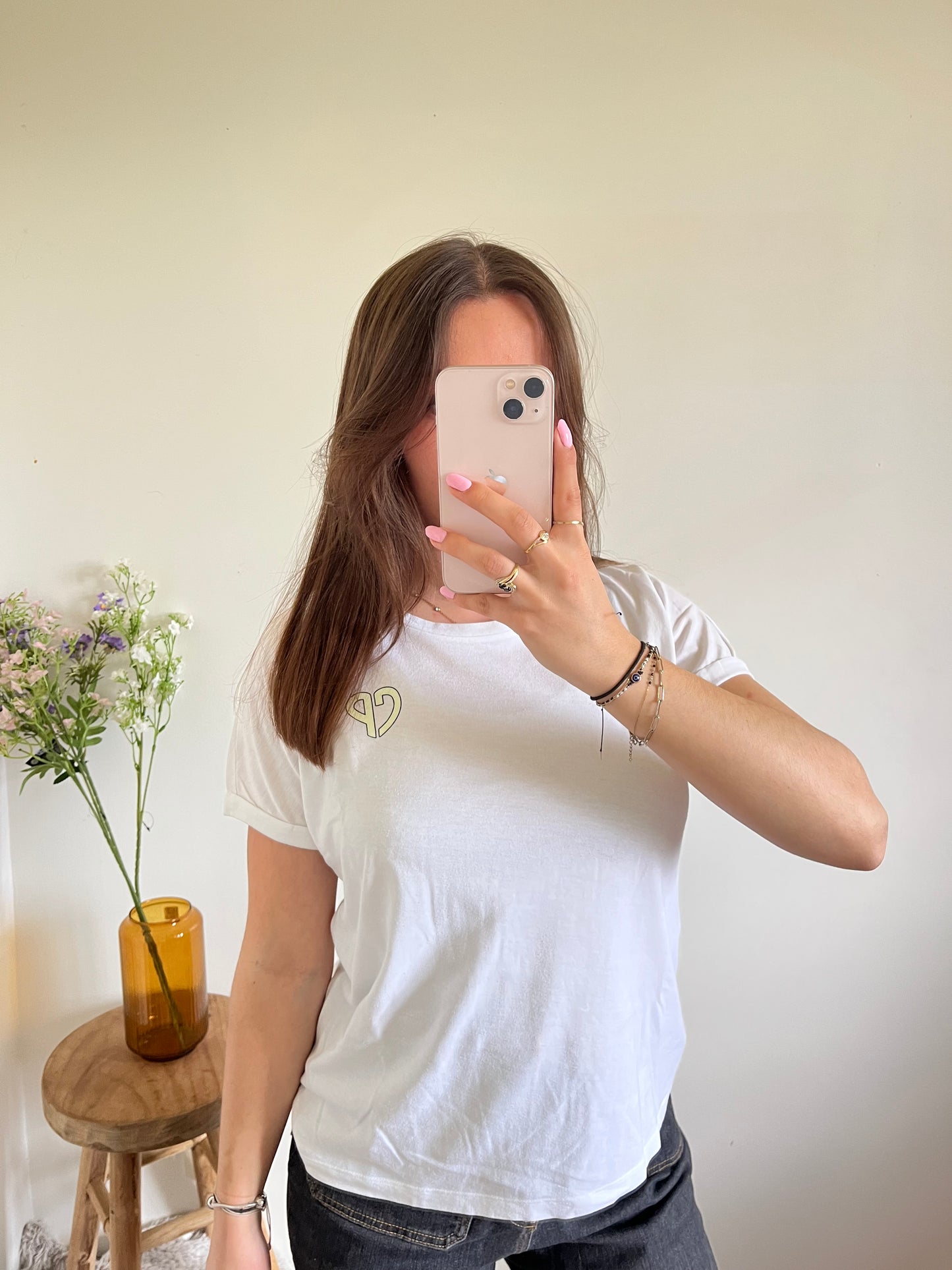 T-shirt blanc Claudie Pierlot - S